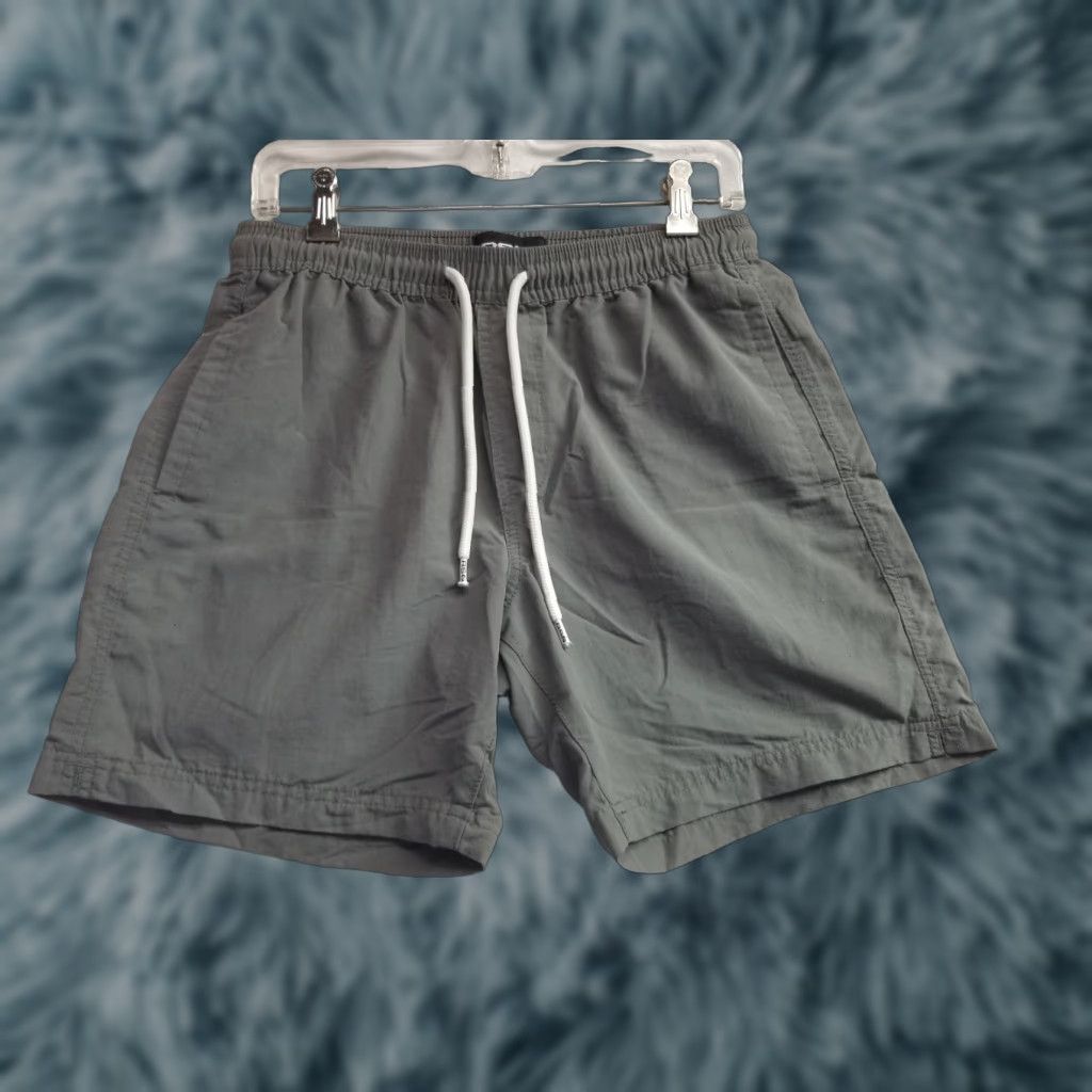 Rsq RSQ Men Draw String Shorts Pull On Gray Size Small Pockets Casual Elastic Waist Size US 29 - 1 Thumbnail