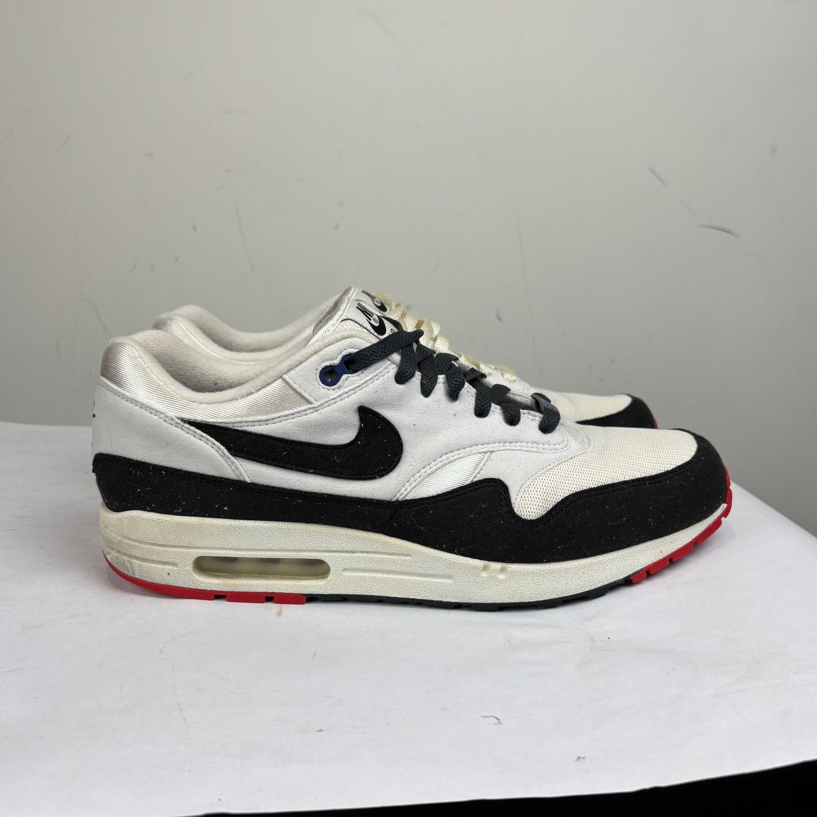 Nike Nike Air Max 1 ID By You Black White Sneakers Men's 11.5 Size US 11.5 / EU 44-45 - 3 Thumbnail