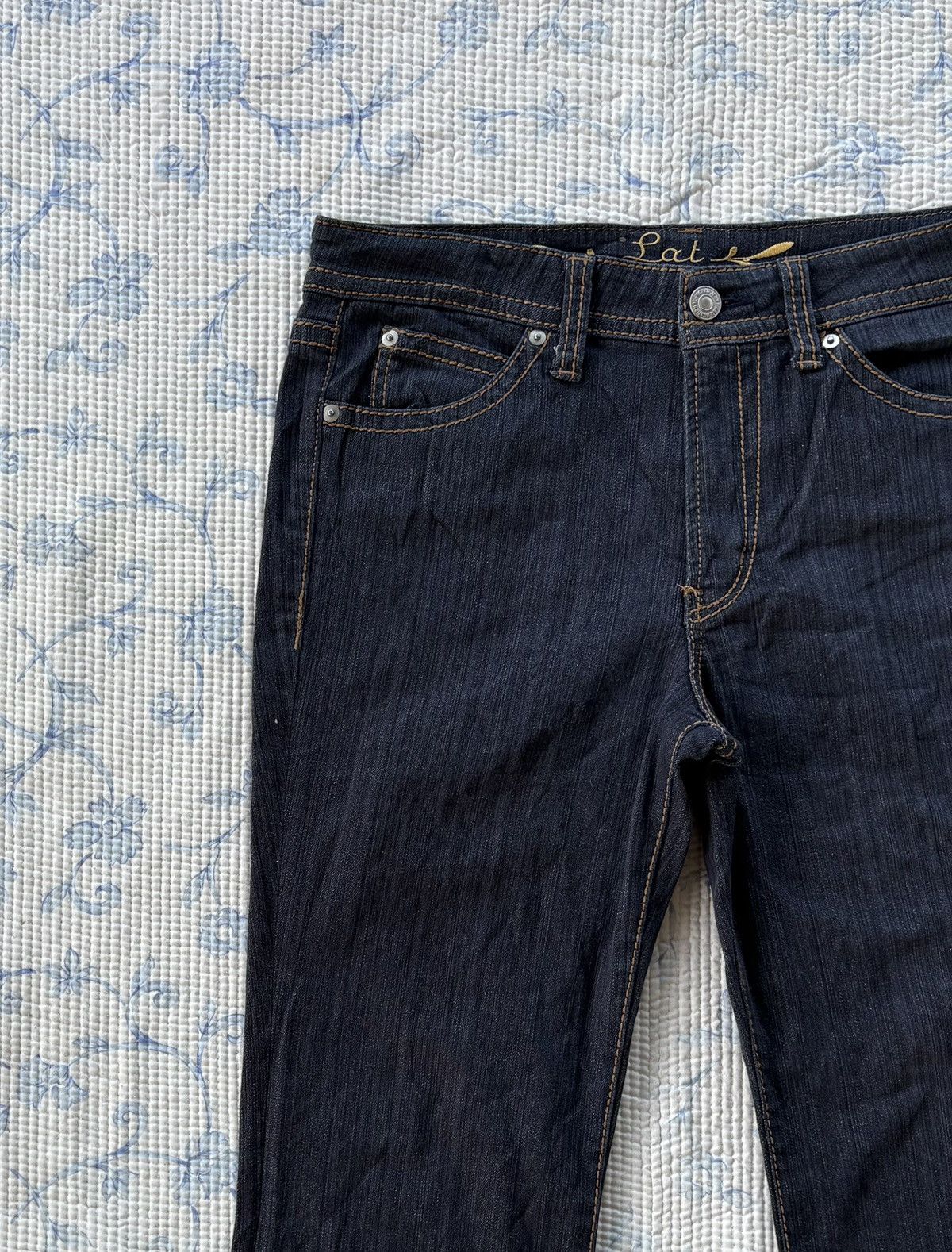 Other Lat International World Jeans Streetwear Flared Denim Size US 33 - 4 Thumbnail