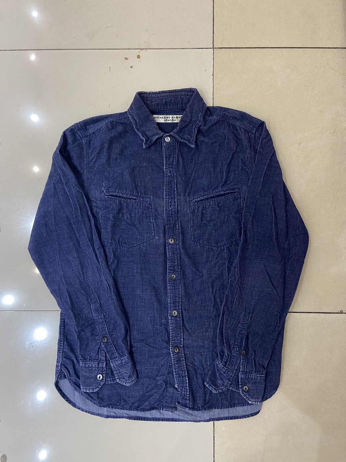 Katharine Hamnett London Vtg katharine hamnett london long shirt Size US M / EU 48-50 / 2 - 1 Thumbnail
