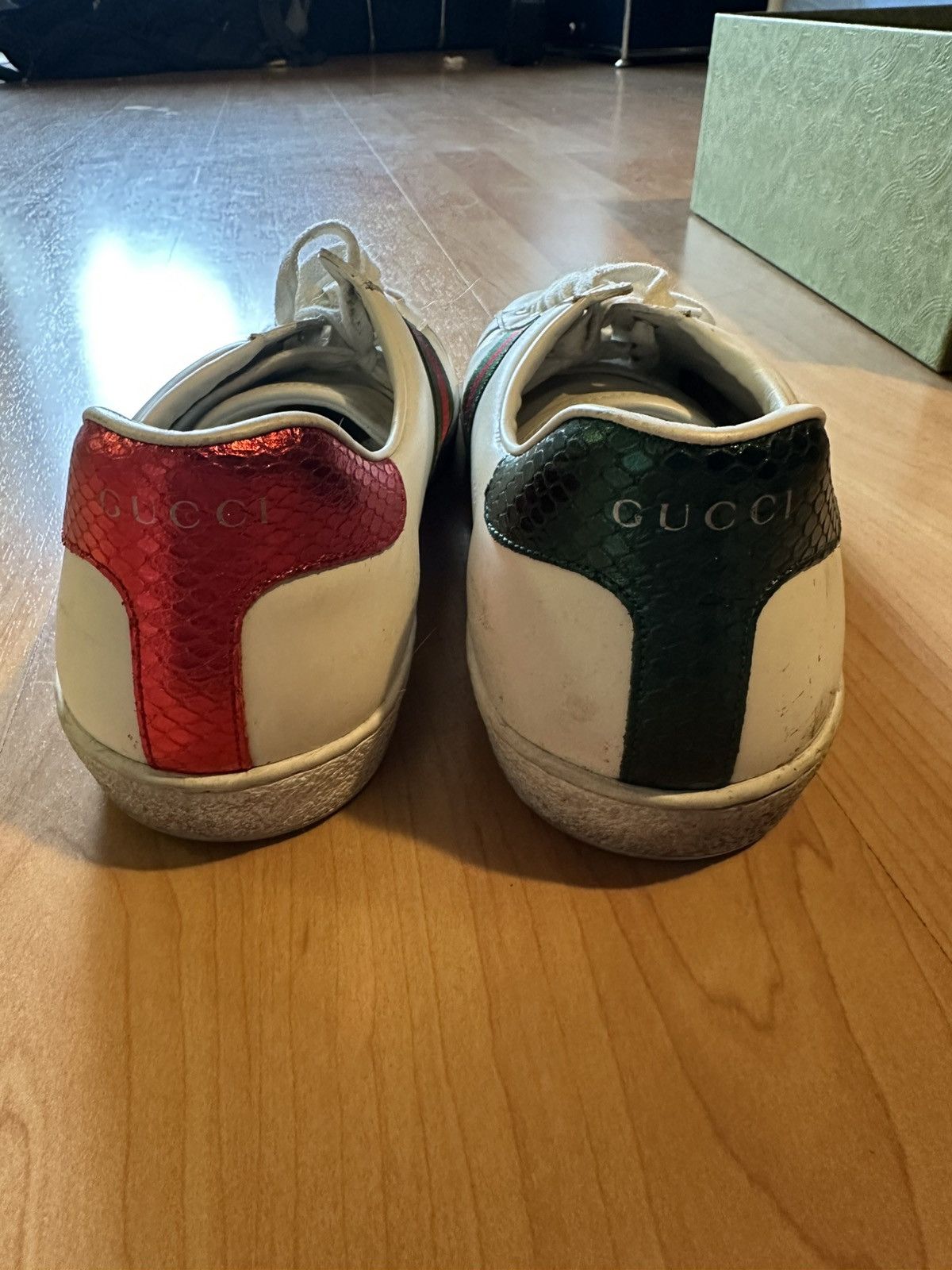 Gucci Gucci Ace Sneakers Bee size 10.5 US / 9.5 EU Size US 9.5 / EU 42-43 - 5 Thumbnail