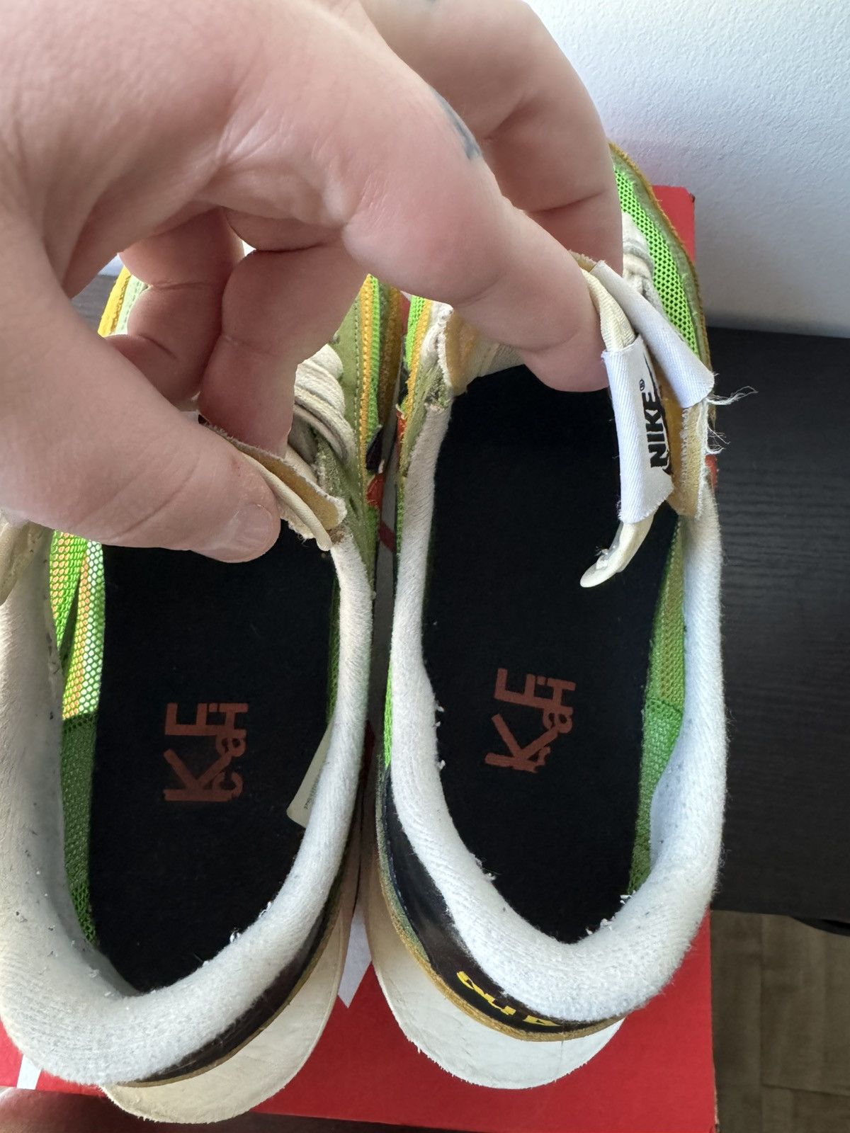 Nike × Sacai Sacai x Nike Green/Orange Size US 10.5 / EU 43-44 - 5 Thumbnail