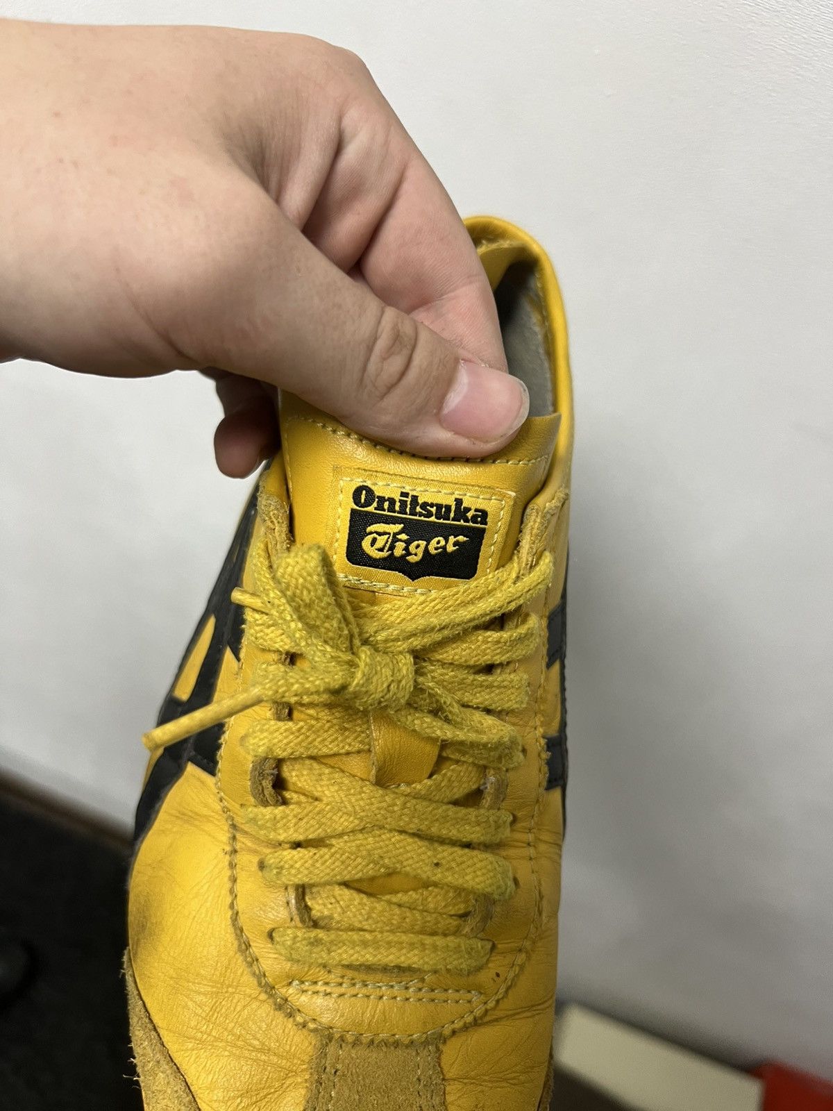 Asics 🔥Onitsuka Tiger ASICS rare yellow hi top sneakers Size US 8 / EU 41 - 9 Thumbnail