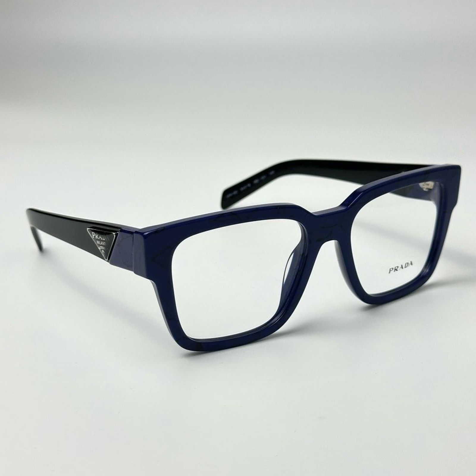 Prada PRADA Eyeglasses PR08ZV 18D101 Baltic Marble Demo Lens NEW Size ONE SIZE - 1 Thumbnail