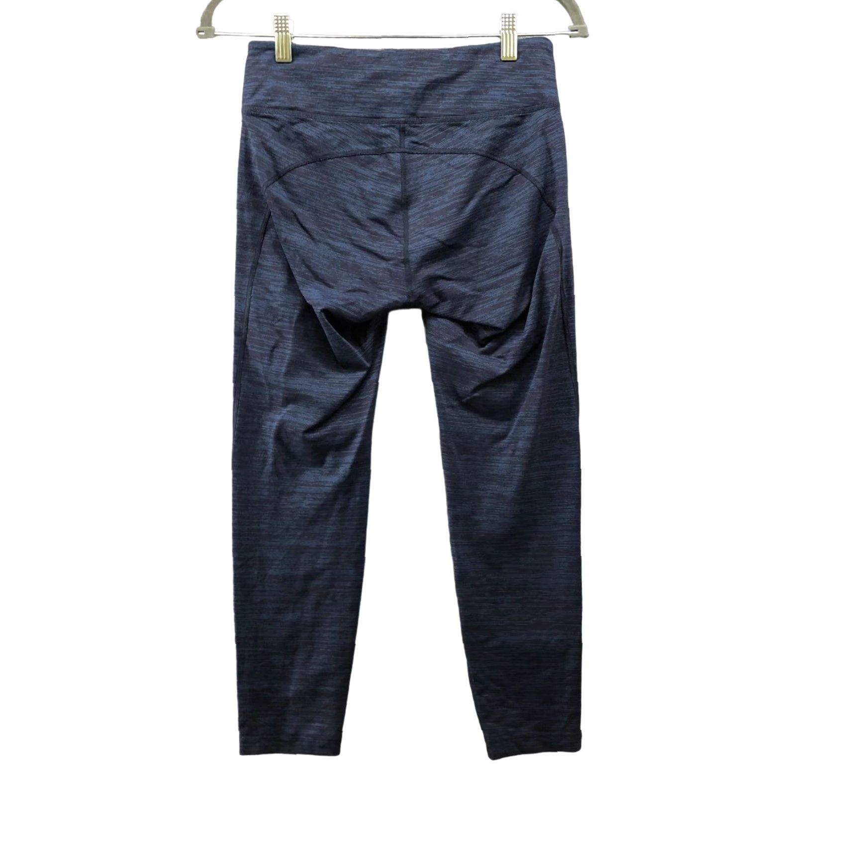 Outdoor Voices VINTAGE Outdoor Voices Leggings Womens M Cropped Space Blue Yoga Gym Size 32" / US 10 / IT 46 - 2 Thumbnail