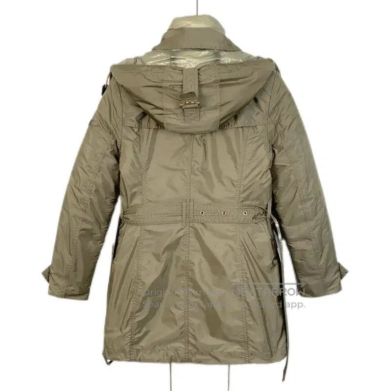 Burberry Burberry Khaki Nylon Women's Trench Coat. Size XS / US 0-2 / IT 36-38 - 2 Thumbnail
