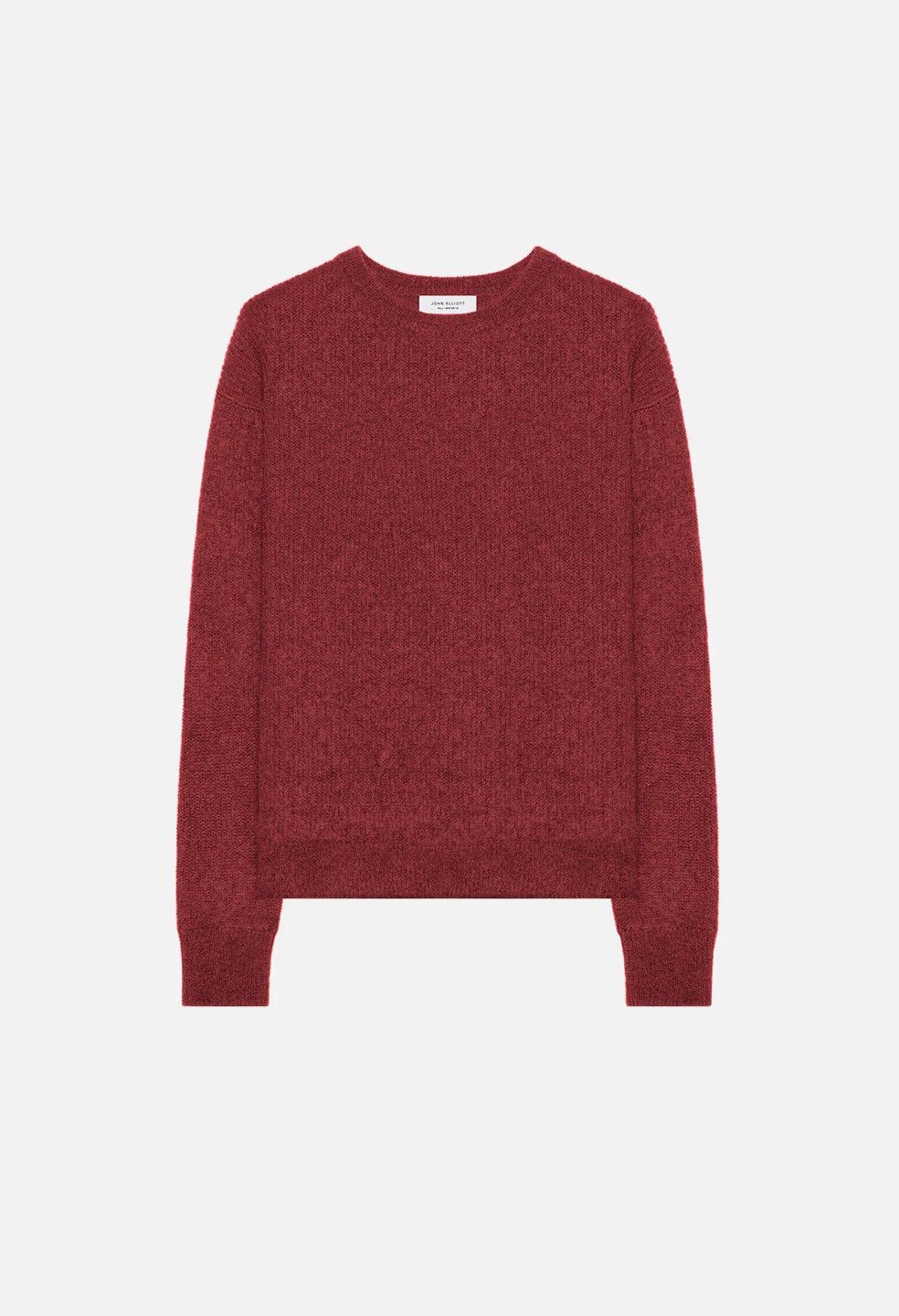 John Elliott Mohair Crewneck Sweater Size US L / EU 52-54 / 3 - 3 Thumbnail