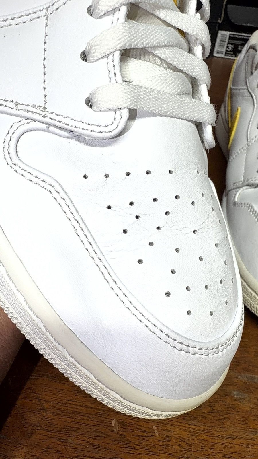 Nike Air Jordan 1 Low White Multi-Color size 13 Size US 13 / EU 46 - 10 Thumbnail