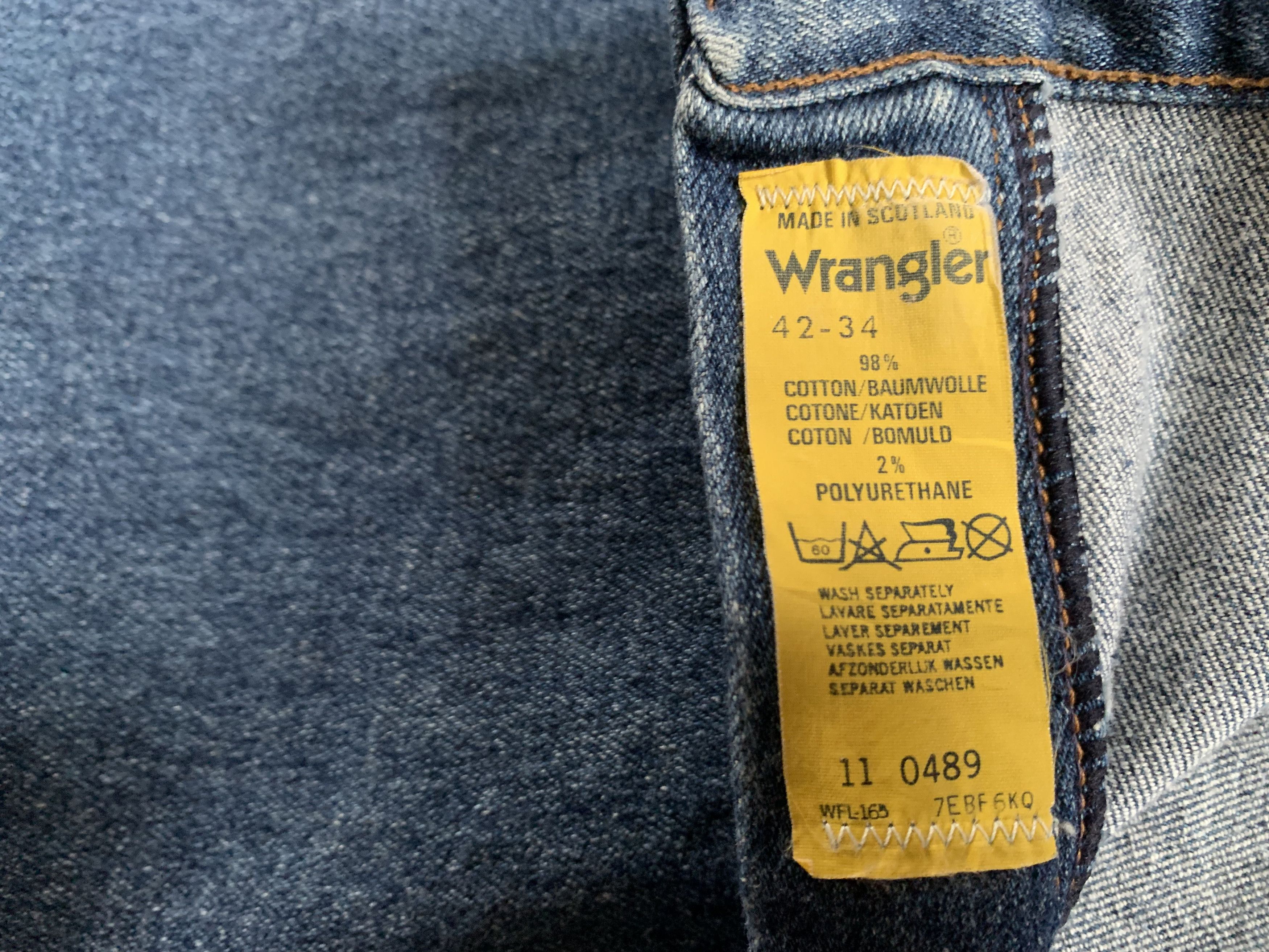 Denime × Wrangler Wrangler Vintage Light Blue Jeans Size US 42 / EU 58 - 9 Thumbnail