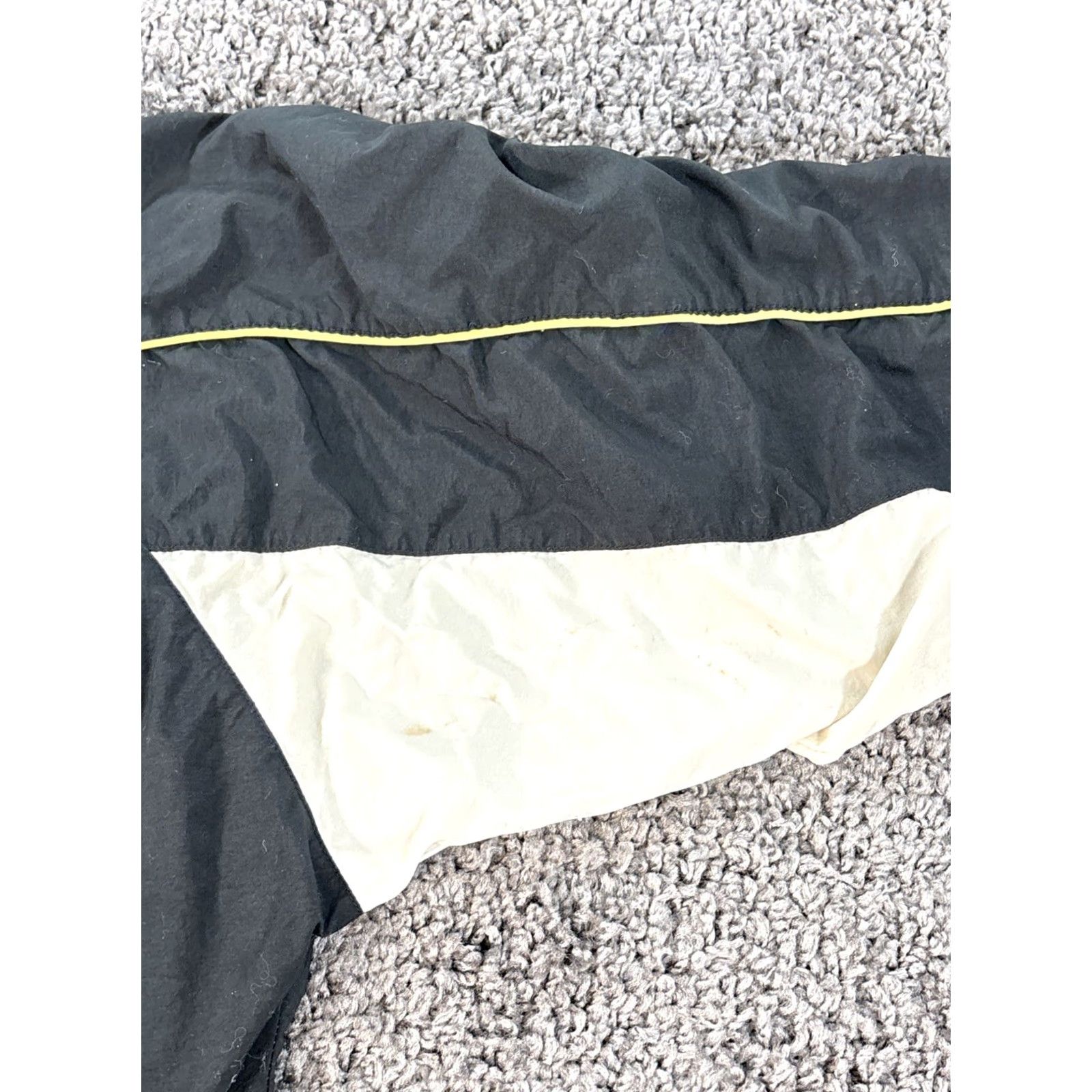 Nike VINTAGE Nike Track Jacket Mens L Black Windbreaker Full Zip Stripes 90s Size US L / EU 52-54 / 3 - 6 Thumbnail