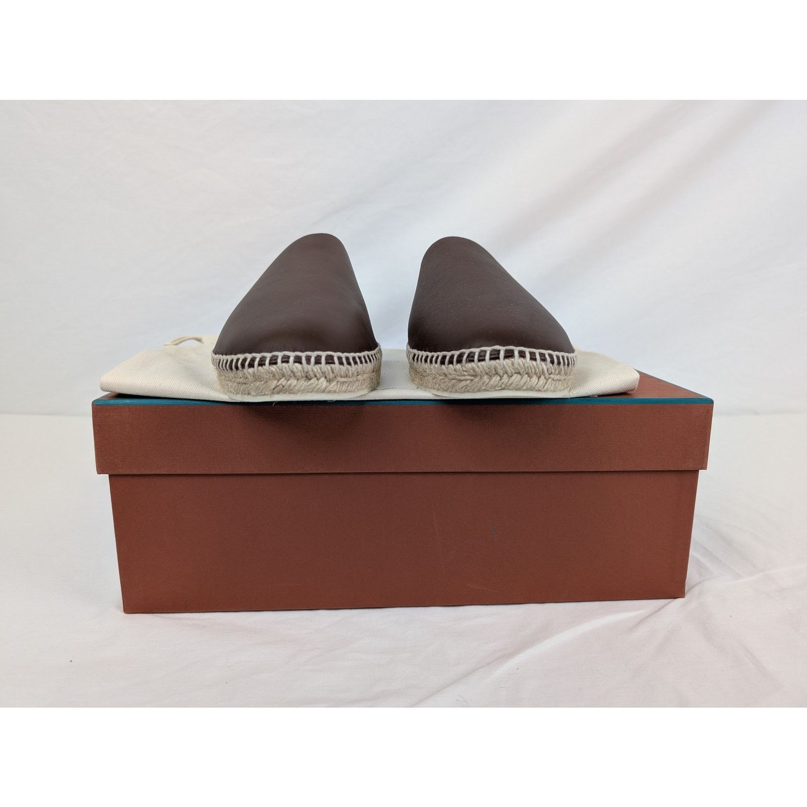 Loro Piana o1rshd1 Seaside Sabot Walk Silky Plonge Slipper in Brown Size US 9 / EU 42 - 17 Thumbnail