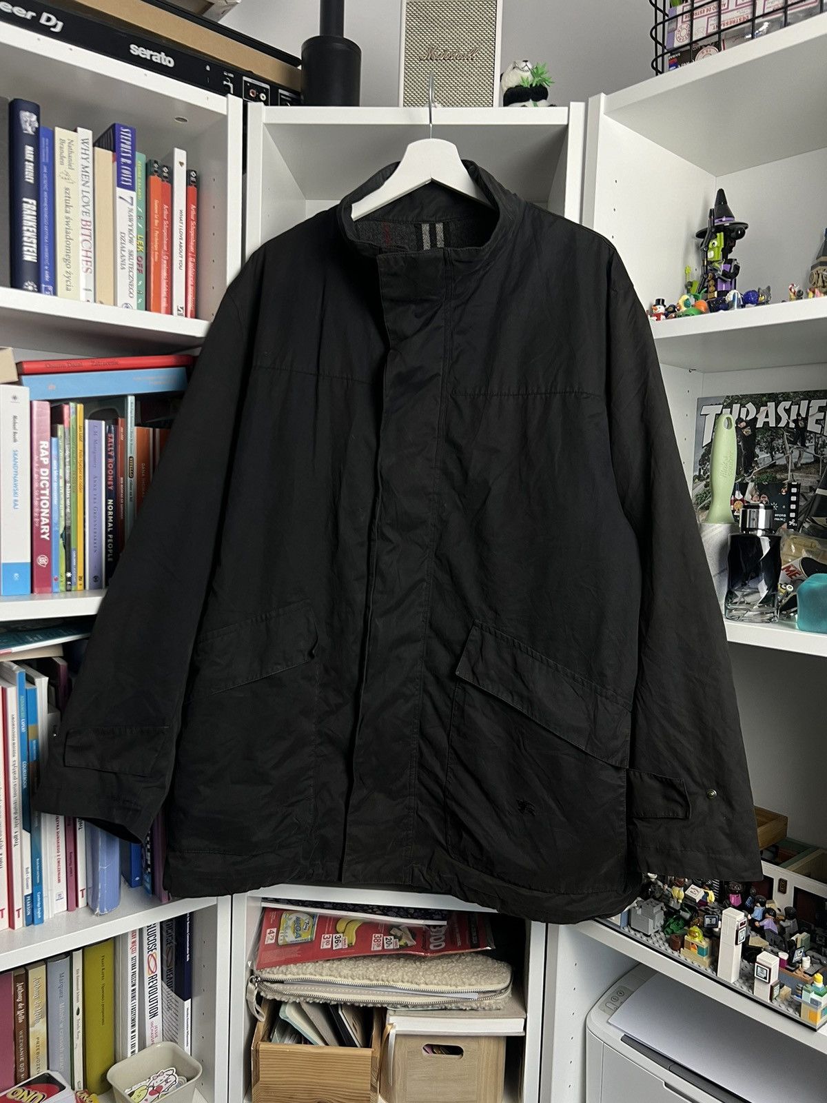 Burberry × Designer × Vintage Vintage BURBERRY LONDON utility filed jacket XL designer y2k Size US XL / EU 56 / 4 - 2 Thumbnail
