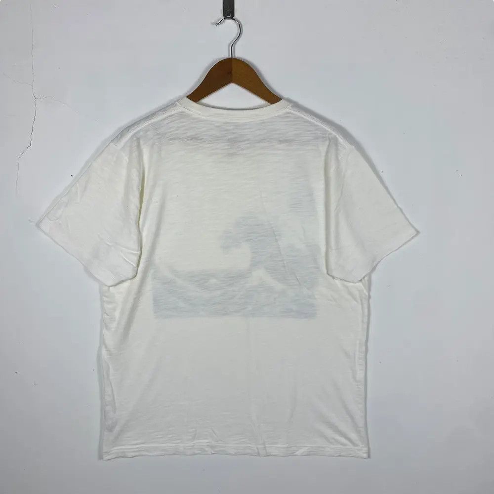 Japanese Brand HOKUSAI BLUE Big Waves Art Graphic Tee Shirt Size US XL / EU 56 / 4 - 4 Thumbnail