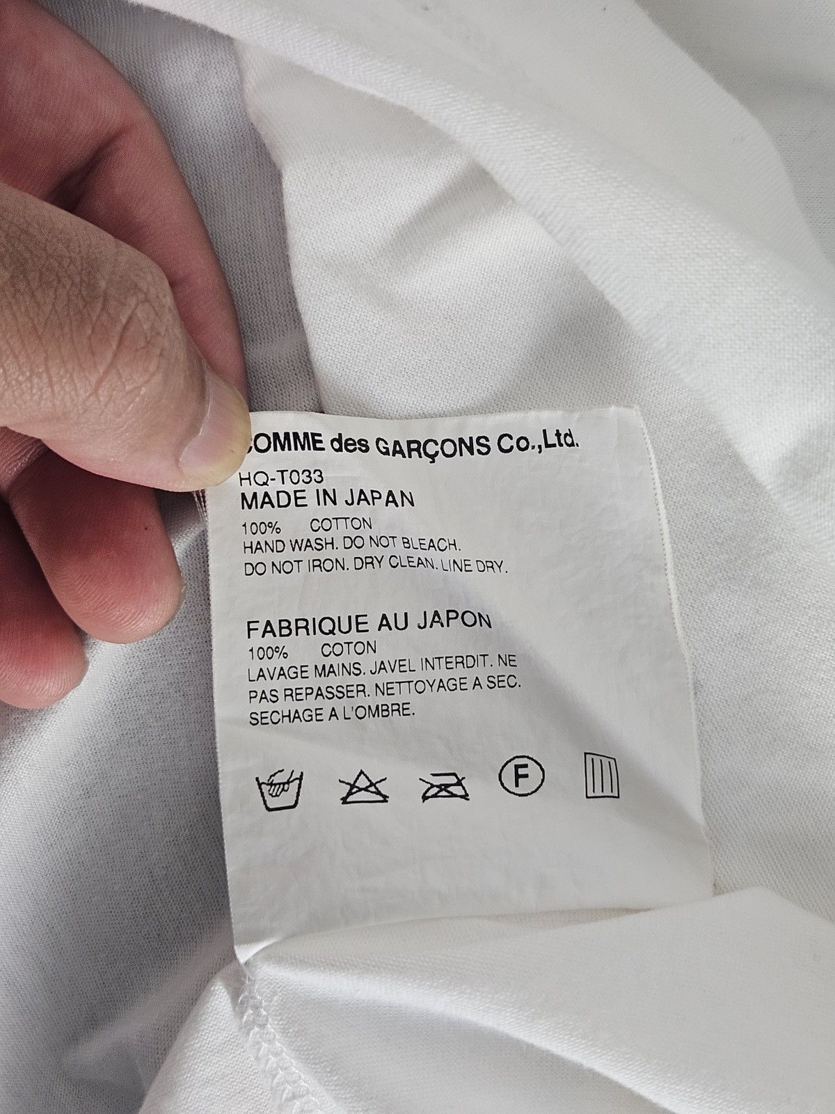 Comme des Garcons Homme Comme des Garcons CDG Homme Patchwork Tee Size US S / EU 44-46 / 1 - 5 Thumbnail