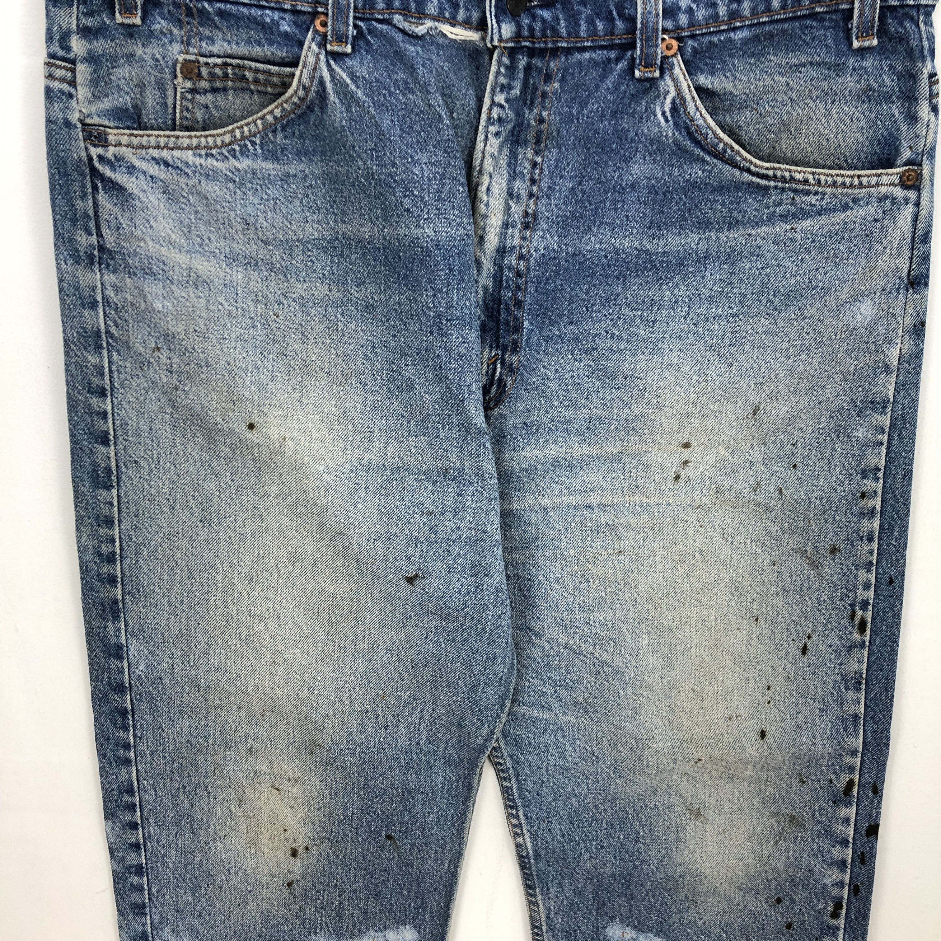 Levi's Vintage 90s Levis Jeans Orange Tabs Levis 505 Denim Pants Size US 38 / EU 54 - 3 Thumbnail