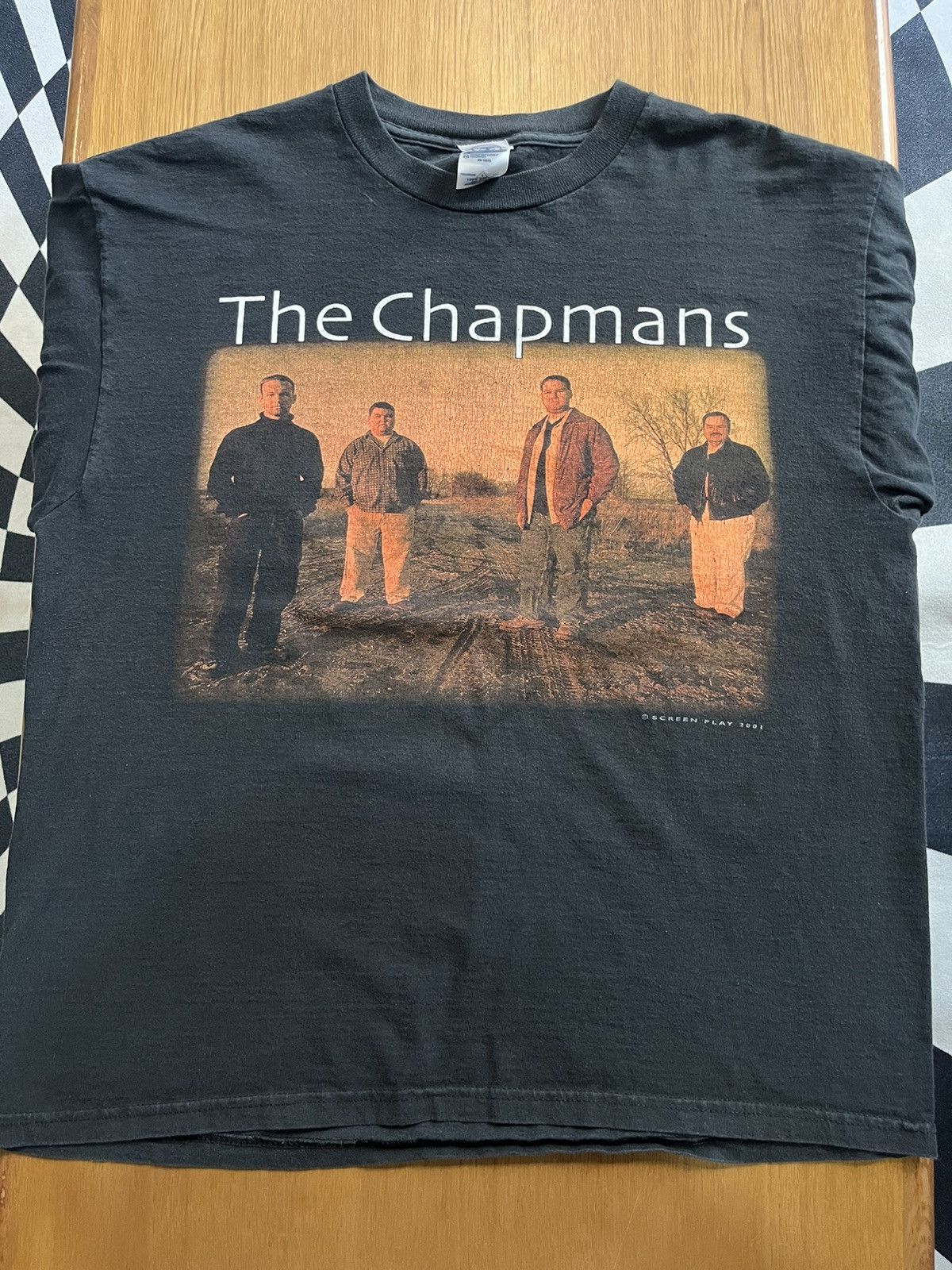 Band Tees Vintage The Chapmans Follow Me screen play 2001’s Tshirt Size US L / EU 52-54 / 3 - 4 Thumbnail
