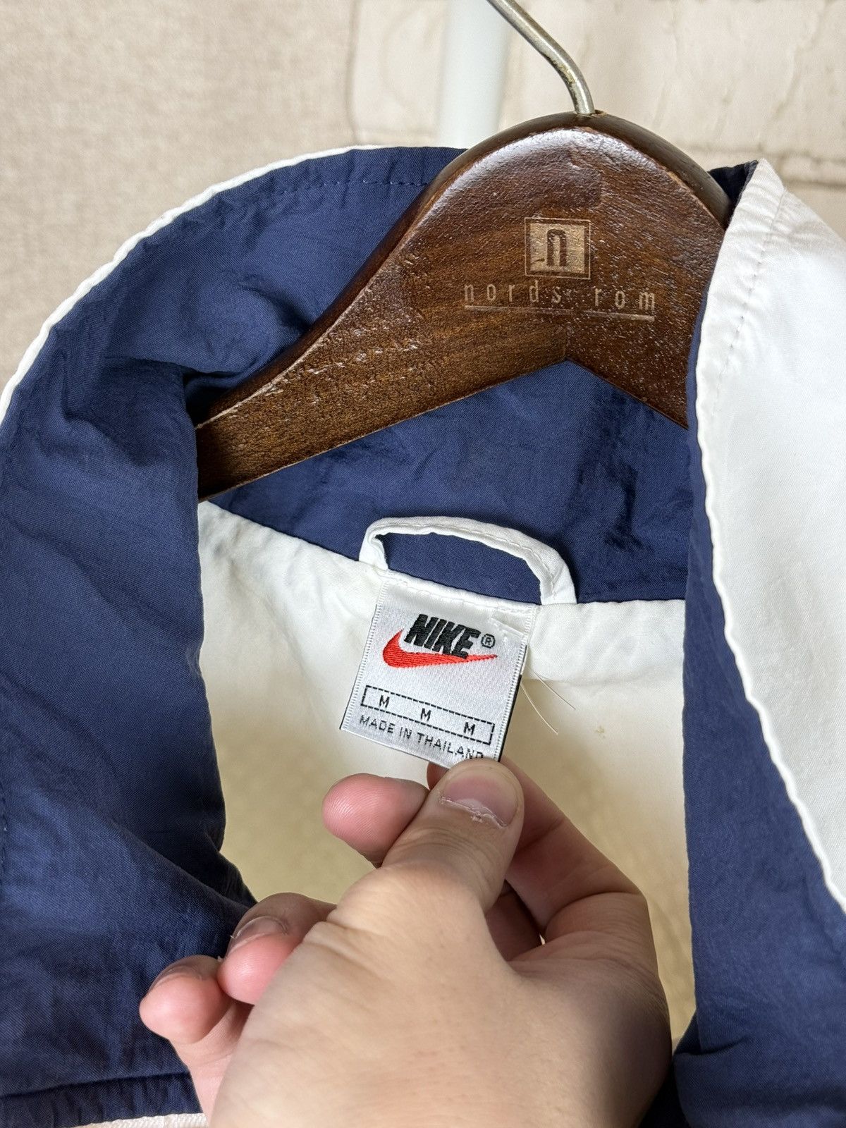 Nike Vintage Nike Challenge Court Mens White Blue Track Jacket Size US M / EU 48-50 / 2 - 12 Thumbnail