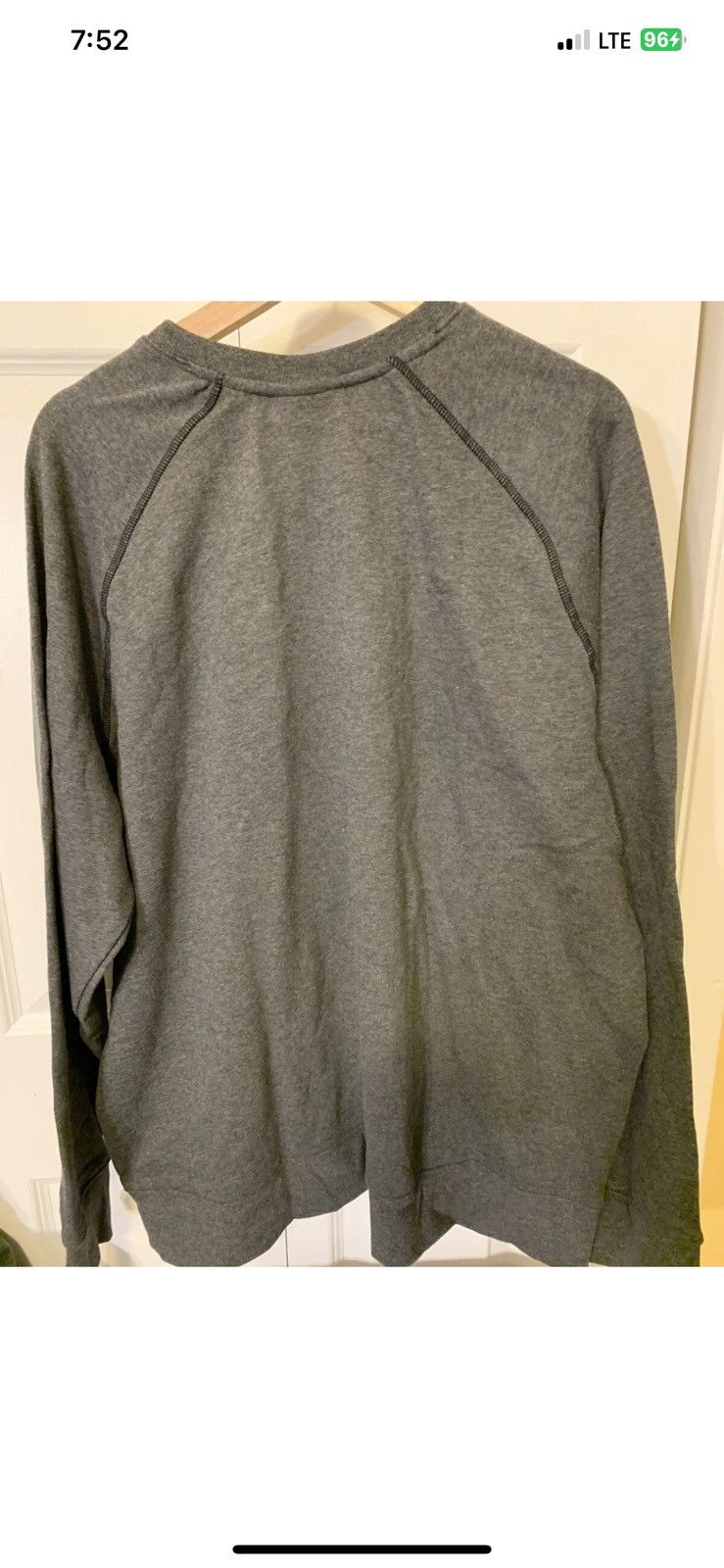 Reebok Reebok mens sz XXL crew cruise control crew sweatshirt gray Size US XXL / EU 58 / 5 - 6 Thumbnail