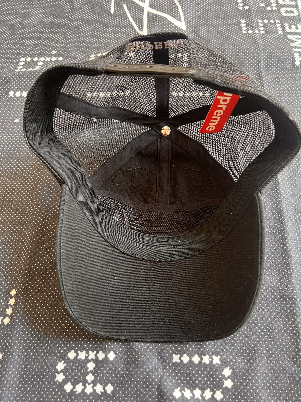 Supreme Supreme Misfits Mesh Back 6-Panel Trucker Hat Black SS26 cap Size ONE SIZE - 8 Thumbnail