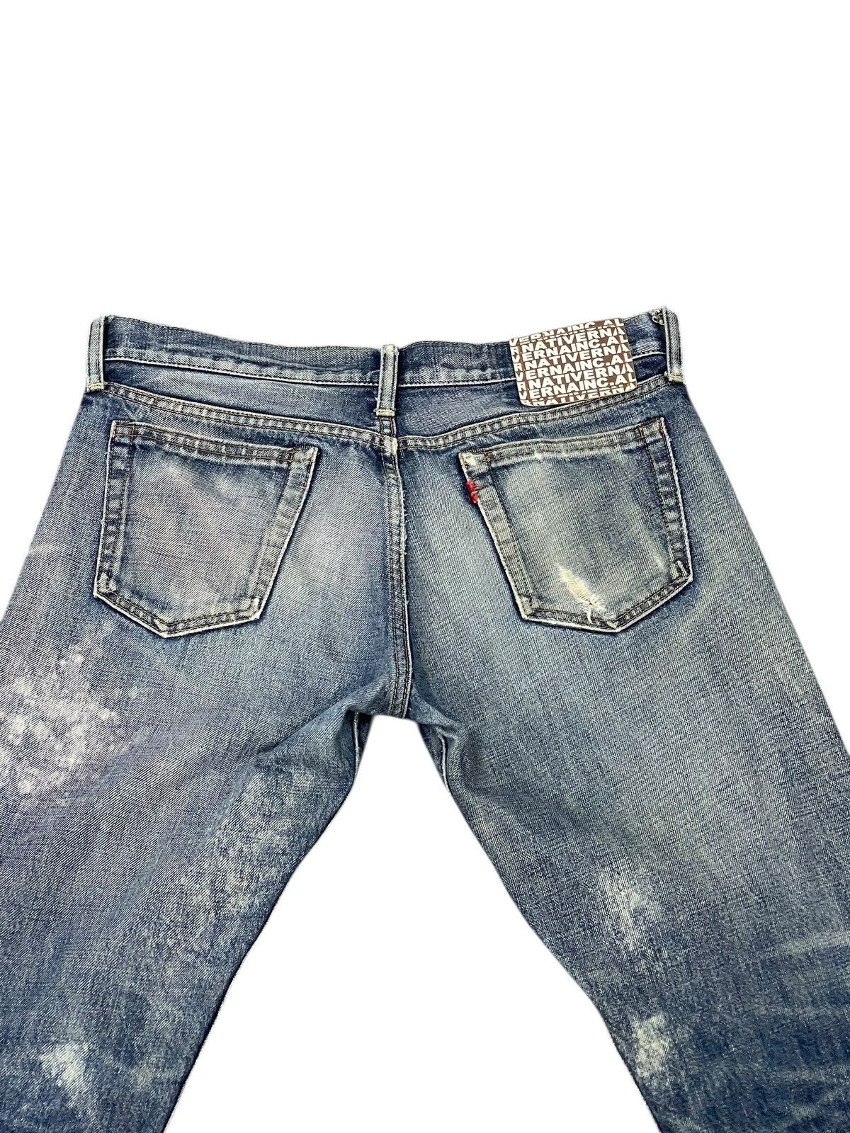 Le Grande Bleu (L.G.B.) Slim Jeans Rna Distress margiela amiri helmut erd cdg 4🟦1 Size US 30 / EU 46 - 14 Thumbnail
