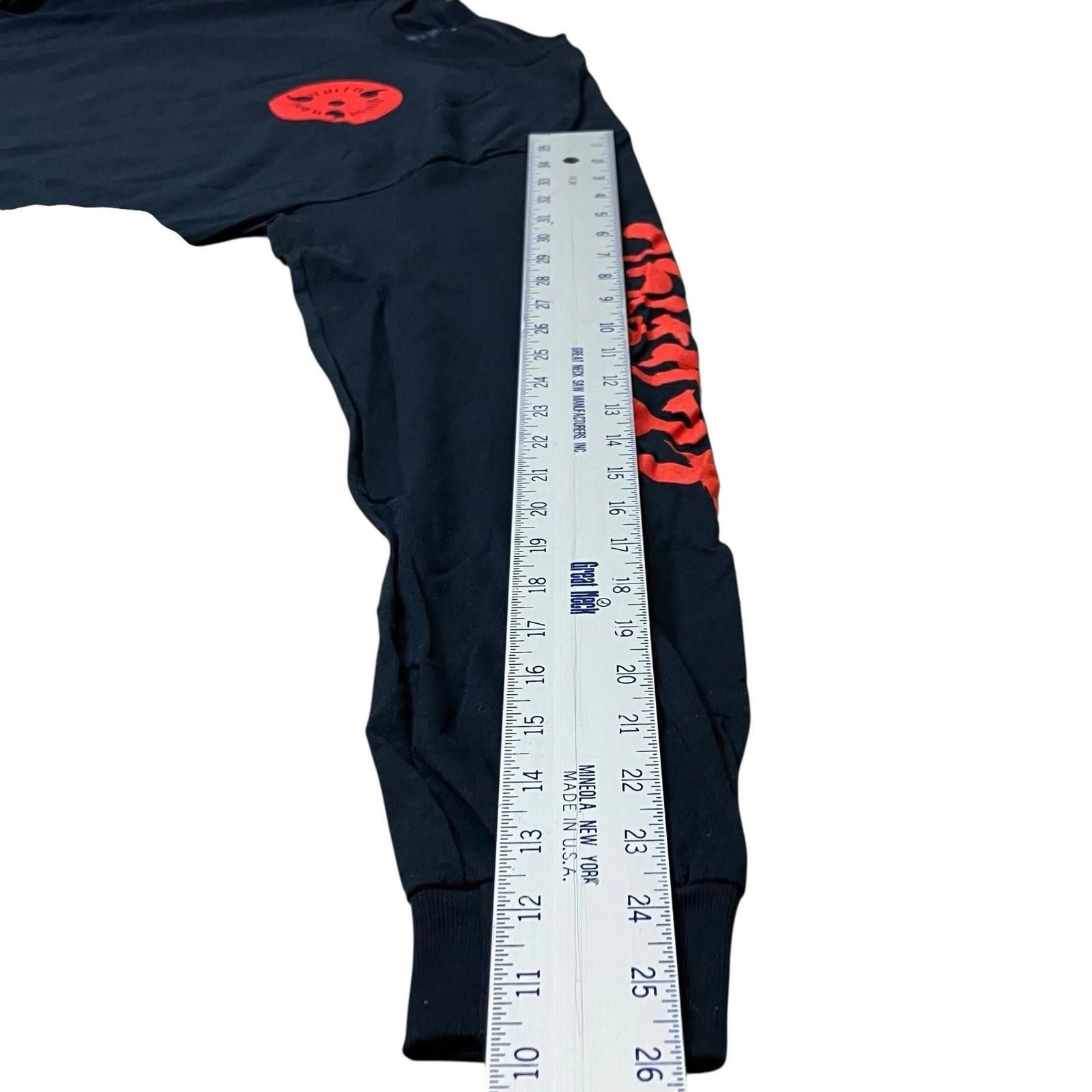 Designer Naruto Shippuden T-Shirt Mens M Black Sasuke Anime Uchiha Size US M / EU 48-50 / 2 - 9 Thumbnail