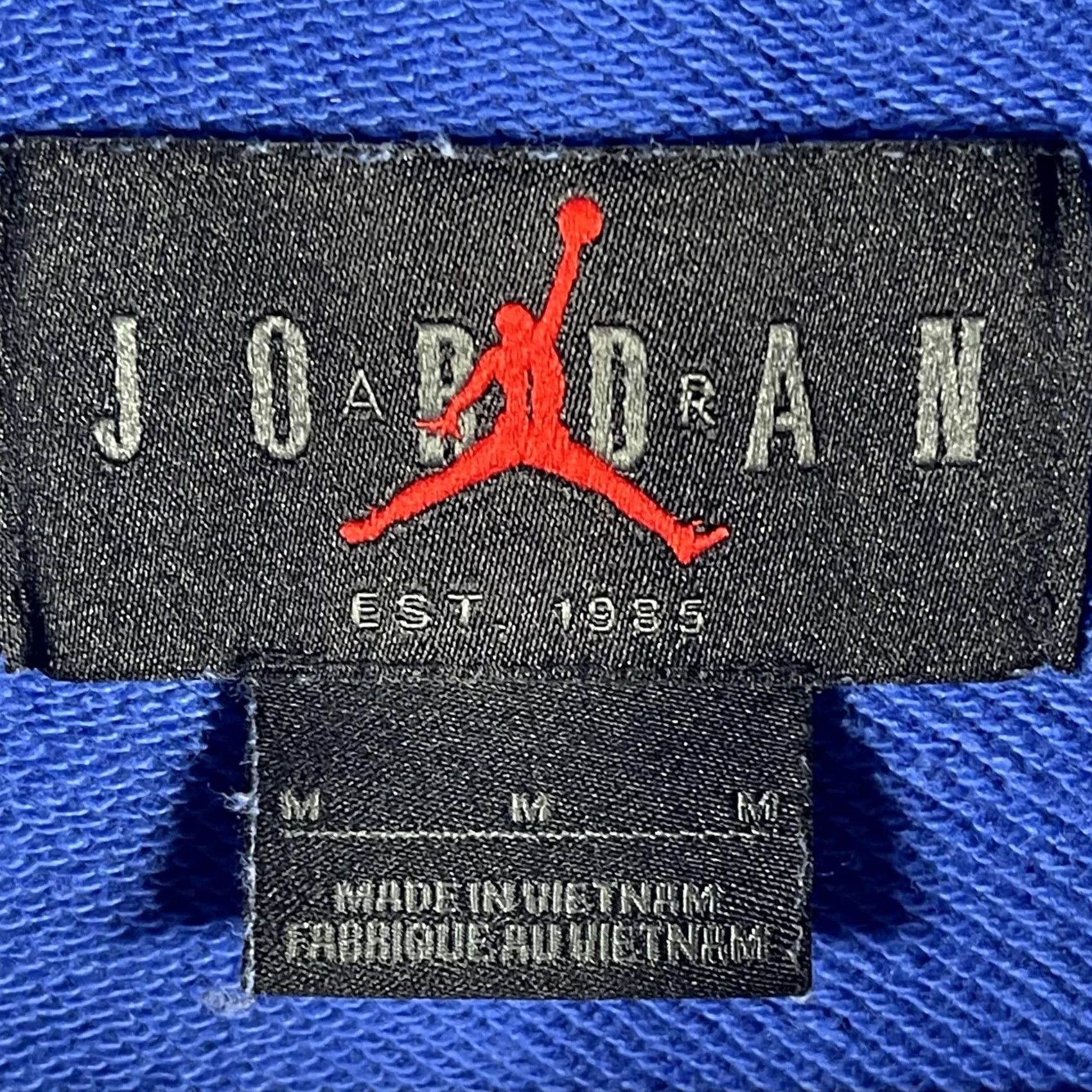 Jordan Brand Jordan Hoodie Mens Medium Blue Jumpman Logo Fleece Nike DA7192-480 Size US M / EU 48-50 / 2 - 7 Thumbnail