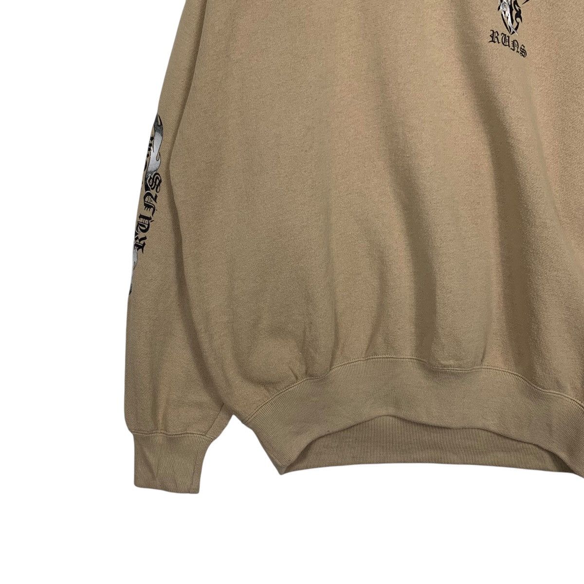Japanese Brand RUNS Seaven War Big Logo Crewneck Sweatshirt #1602-C72 Size US L / EU 52-54 / 3 - 5 Thumbnail