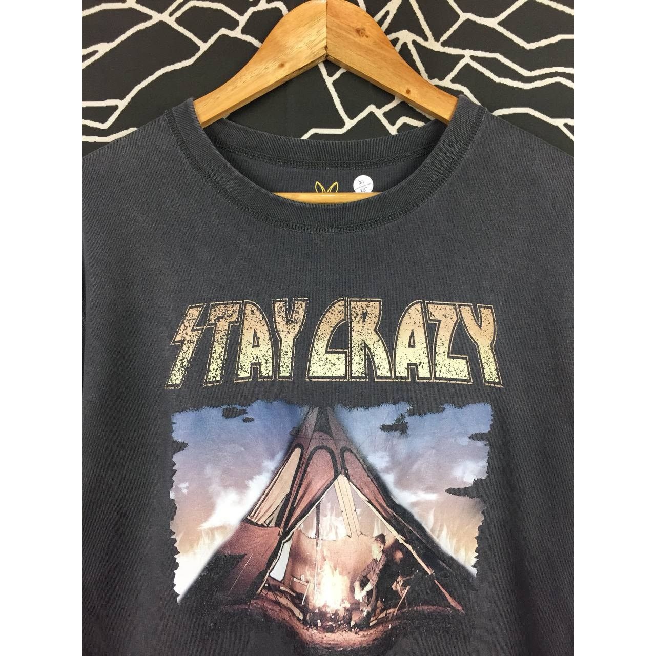 Japanese Brand DOD Outdoor Brand Stay Crazy Camping Gear Tee Size US M / EU 48-50 / 2 - 3 Thumbnail