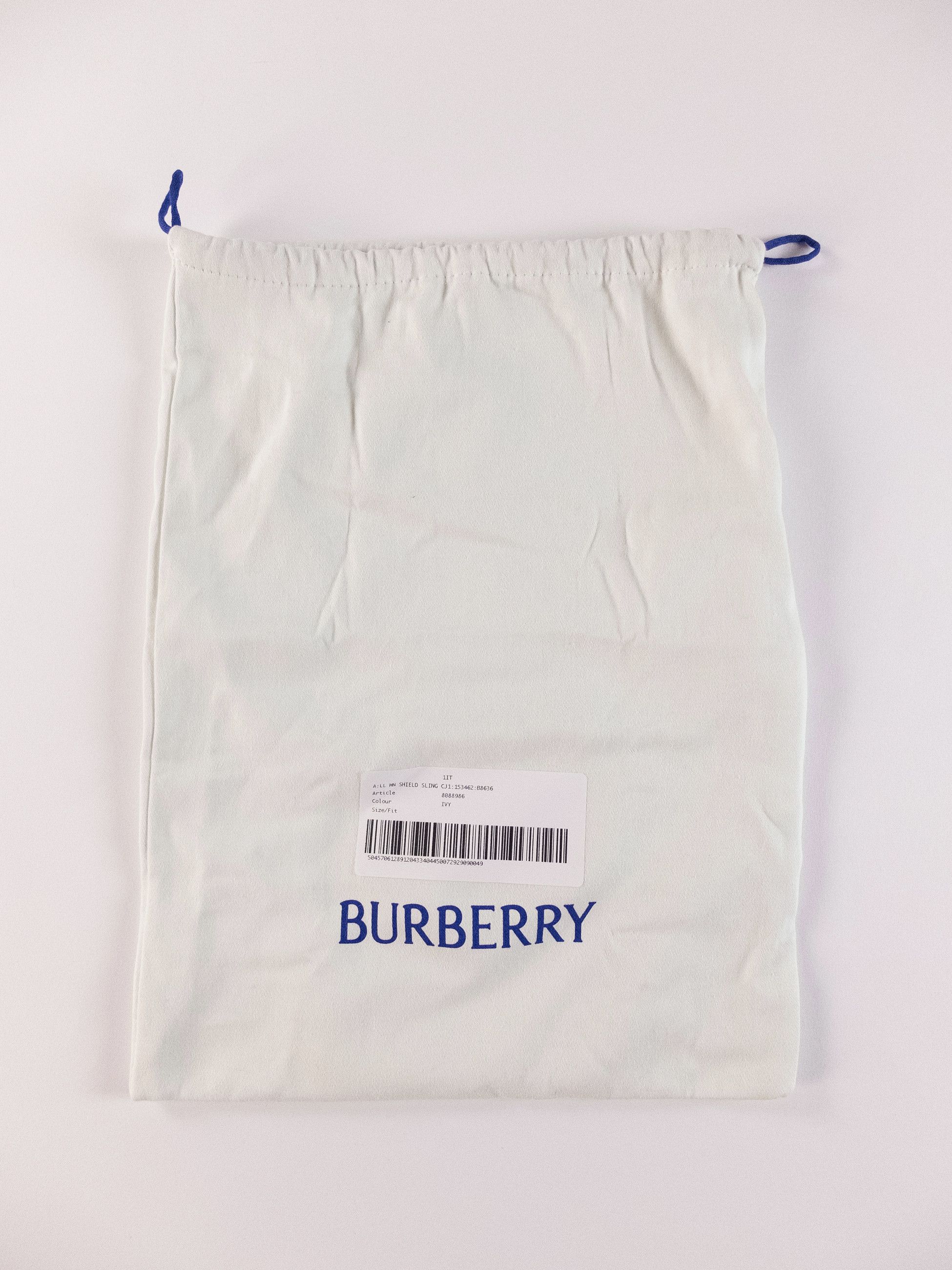 Burberry BURBERRY Shield green check canvas leather shoulder bag Size ONE SIZE - 12 Thumbnail