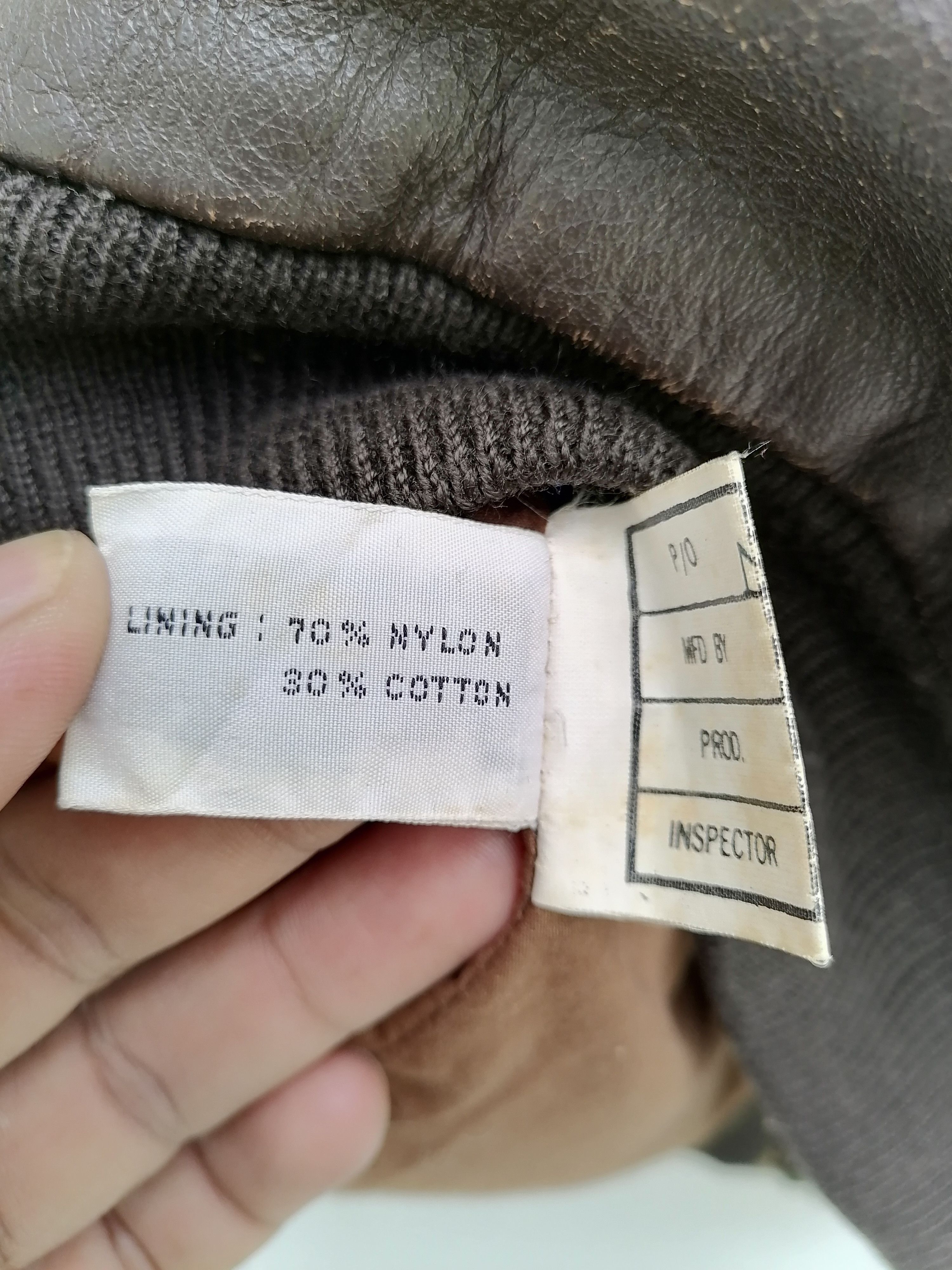 Vintage Vintage Us Air Force Nakata Shoten A-2 Leather Jackets Size US S / EU 44-46 / 1 - 10 Thumbnail