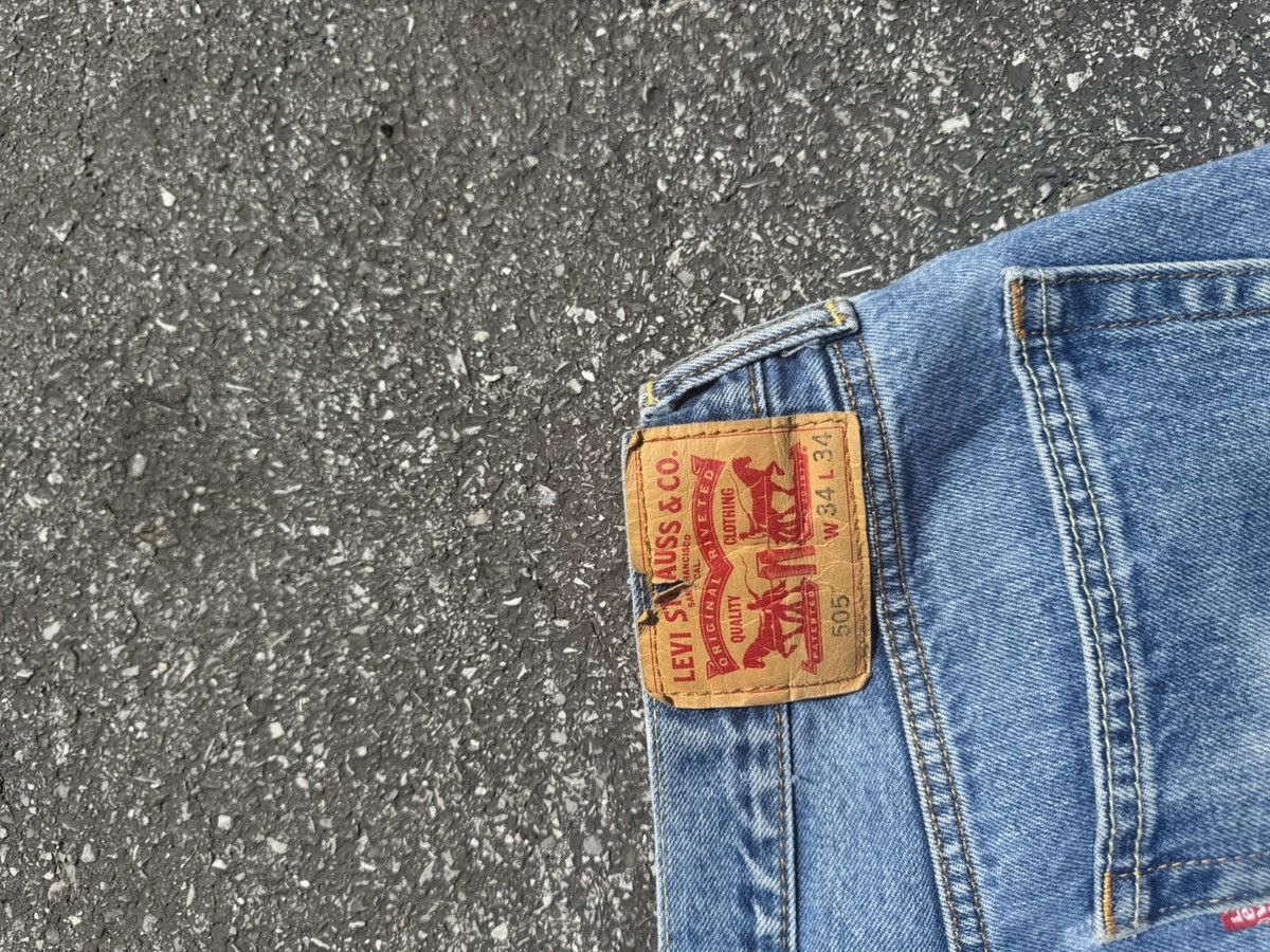 Levi's × Vintage Levi 505 Jeans Size US 34 / EU 50 - 6 Thumbnail