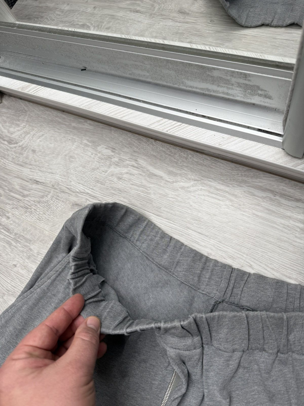 Dries Van Noten Dries Van Noten Gray Cotton Sweatpants Light Track Pants Size 30" / US 8 / IT 44 - 7 Thumbnail