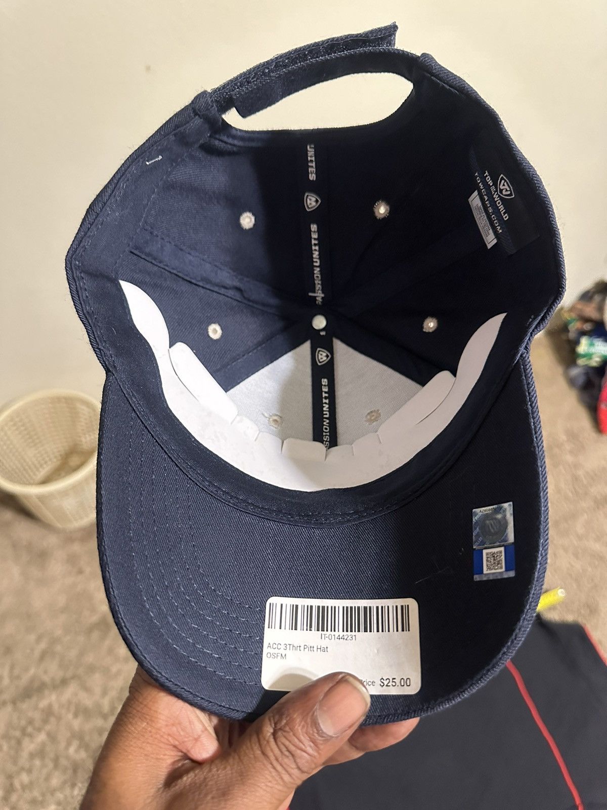 NCAA × Vintage Vintage NCAA University of Pittsburgh panthers hat Size ONE SIZE - 7 Thumbnail