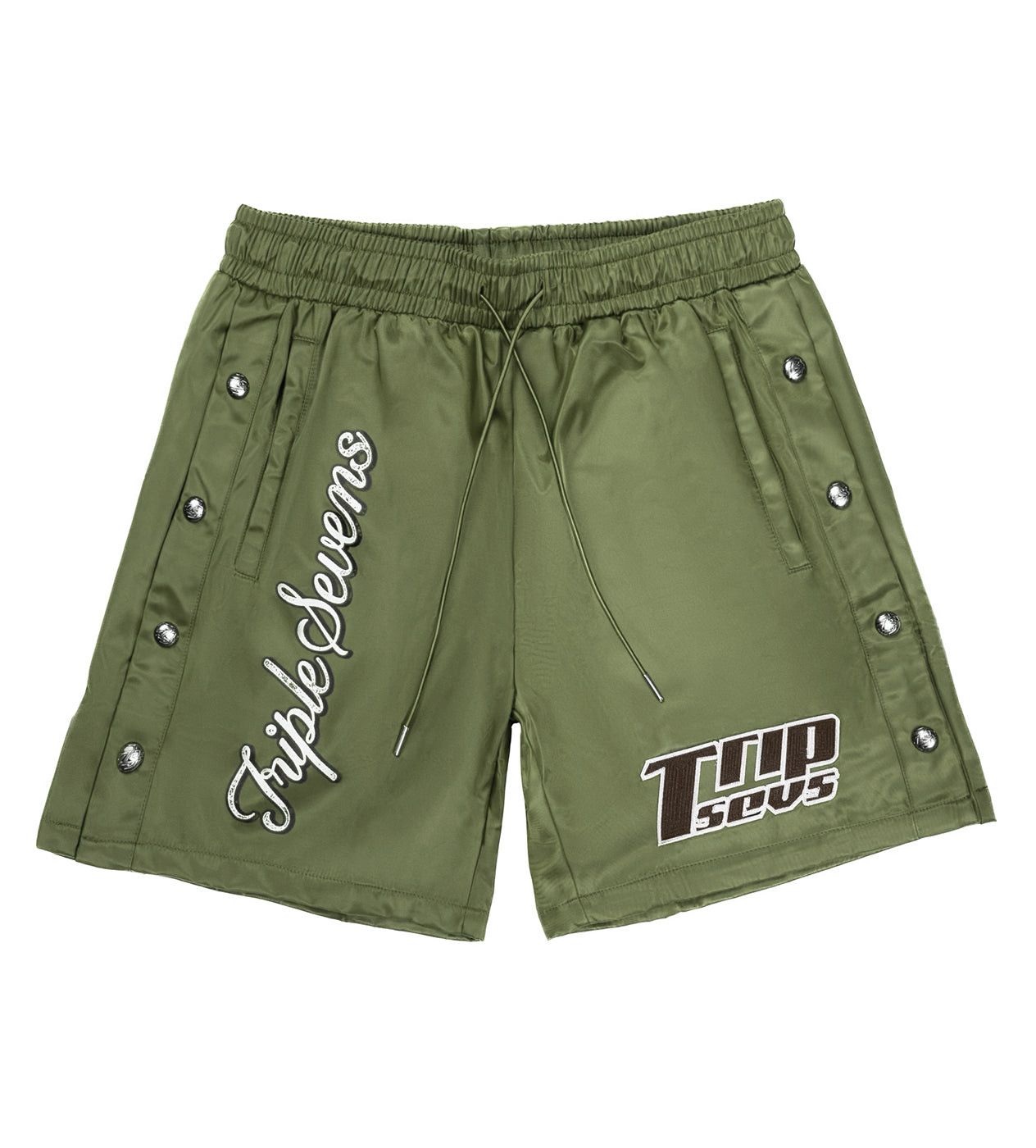 TRIPLE SEVENS Nylon Shorts Green Size US 30 / EU 46 - 1 Thumbnail