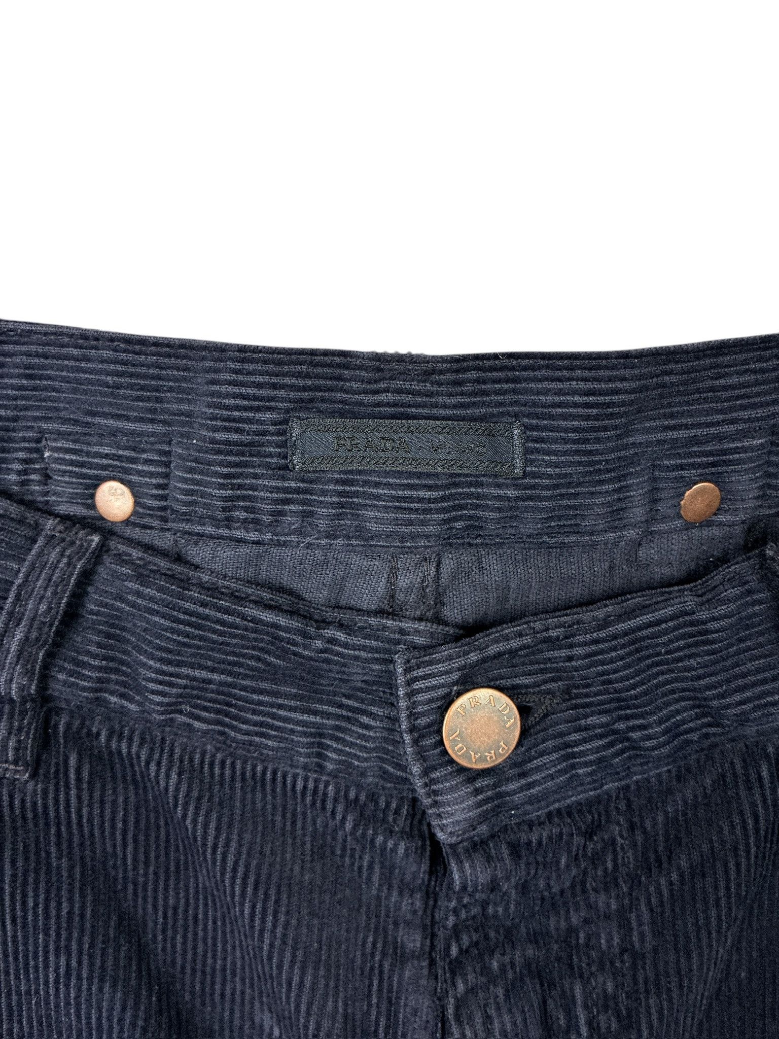 Prada Prada Corduroy Relaxed Trousers Size US 34 / EU 50 - 5 Thumbnail