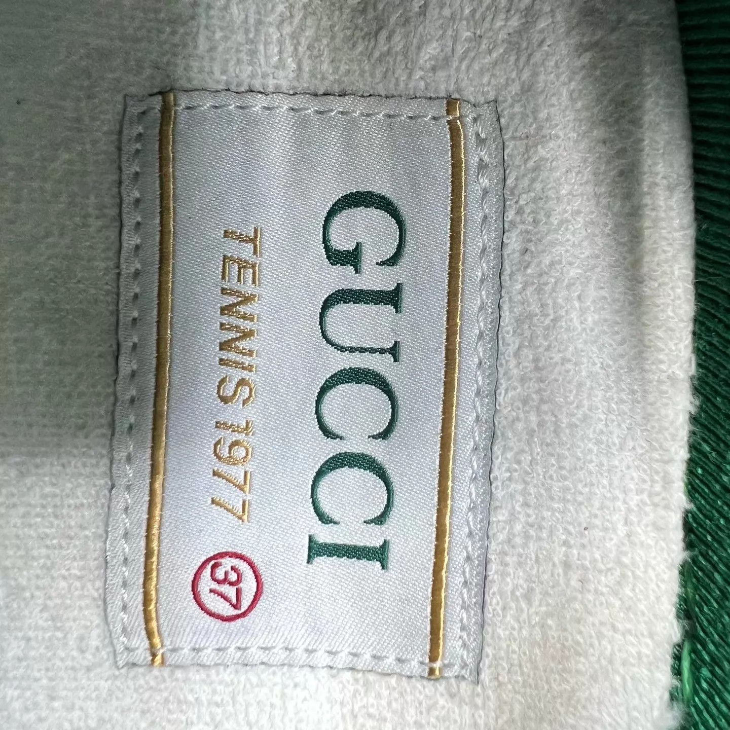 Gucci Gucci 1977 Ebony 37 Like New Shoes with Box & Acc Size US 6.5 / IT 36.5 - 8 Thumbnail