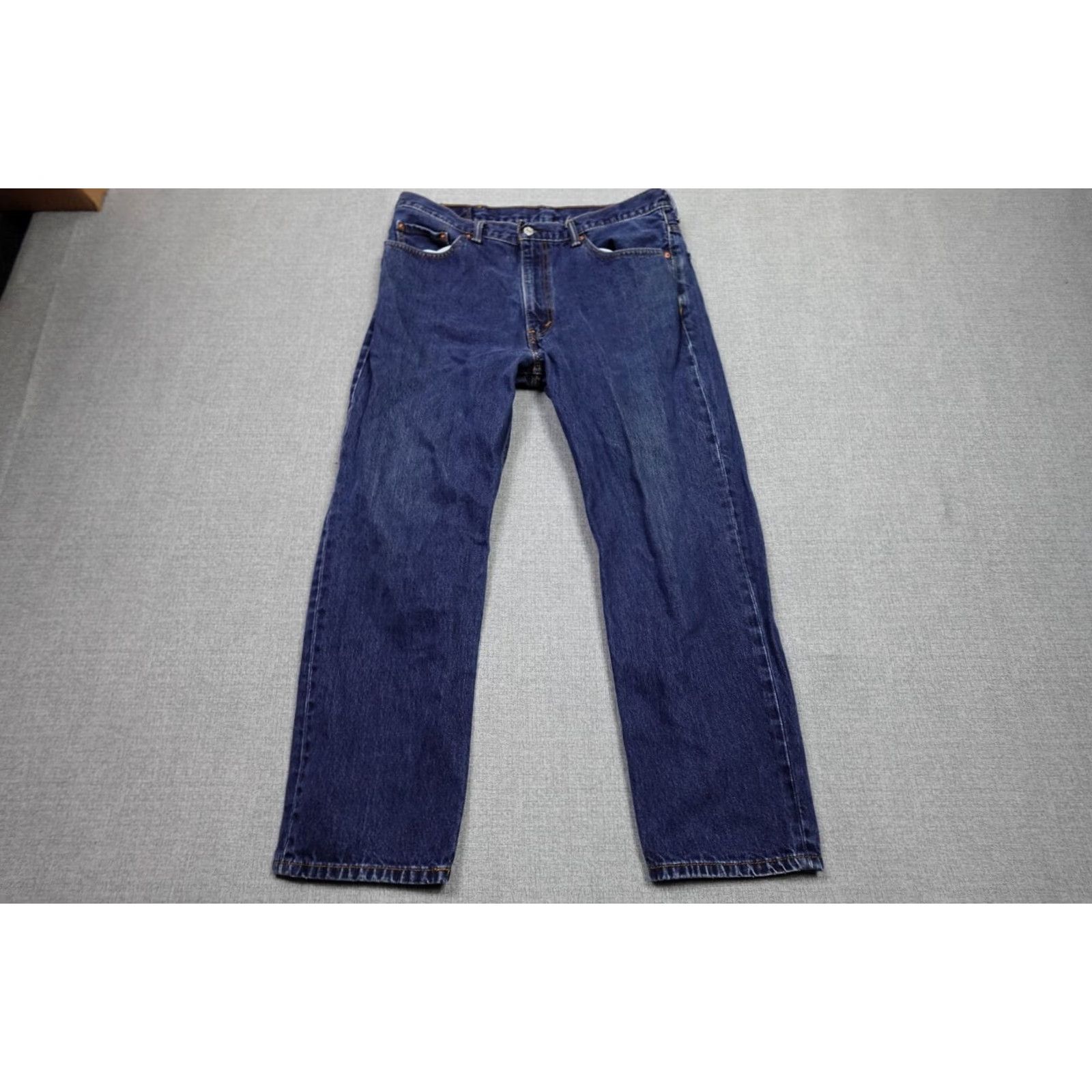 Levi's Levi's 550 Jeans Mens 38x30 Blue Relaxed Fit Dark Wash Western Cowboy Rancher Jeans Size US 38 / EU 54 - 2 Thumbnail