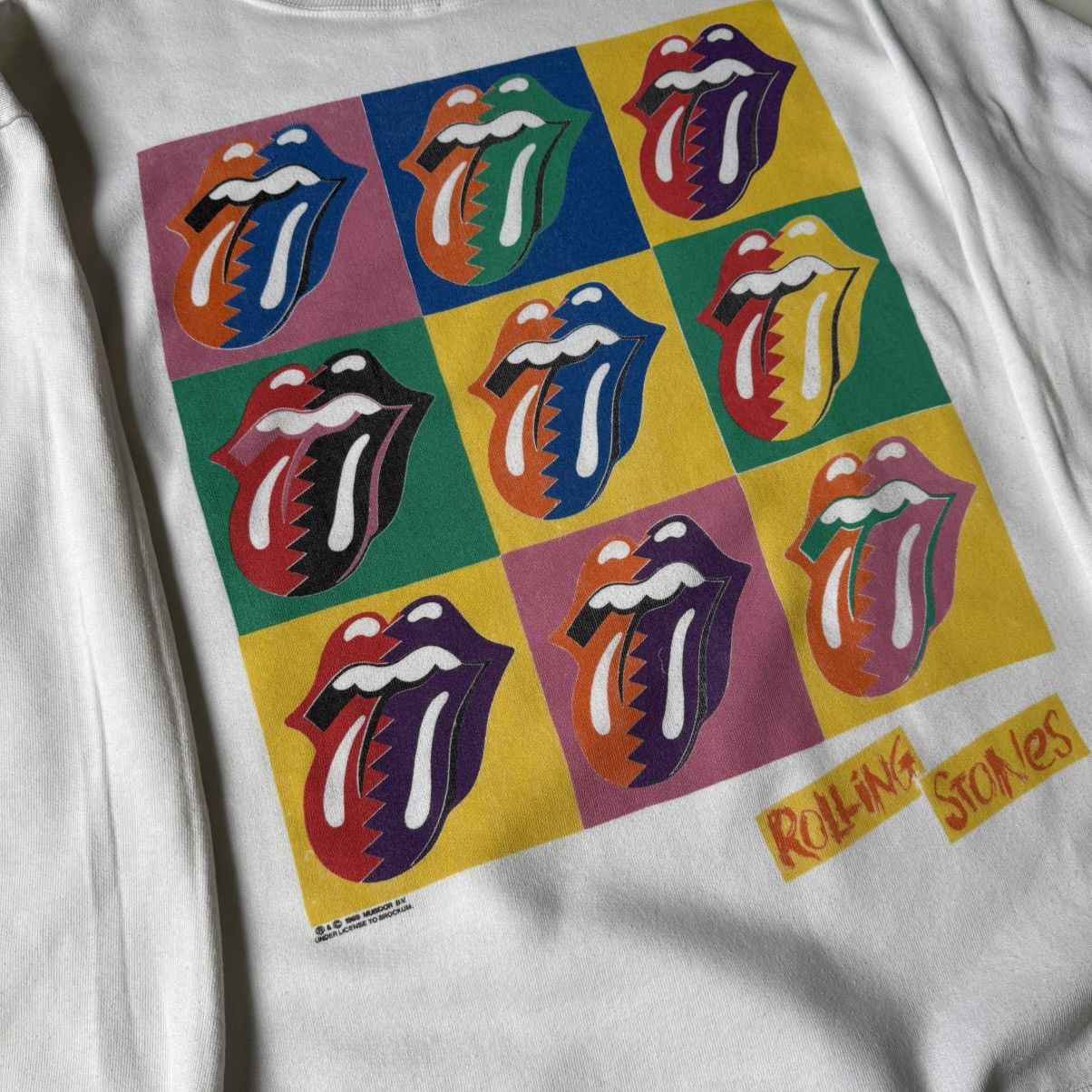 Band Tees × The Rolling Stones × Vintage Vintage The Rolling Stones 1989 American Tour Sweatshirt 80s Size US L / EU 52-54 / 3 - 14 Thumbnail