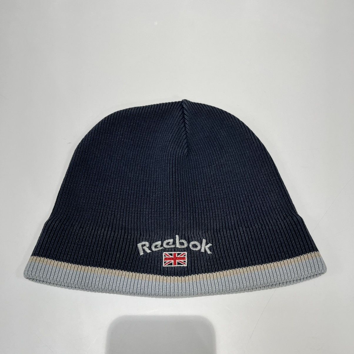 Reebok Reebok Vintage Navy Beanie Size ONE SIZE - 1 Thumbnail
