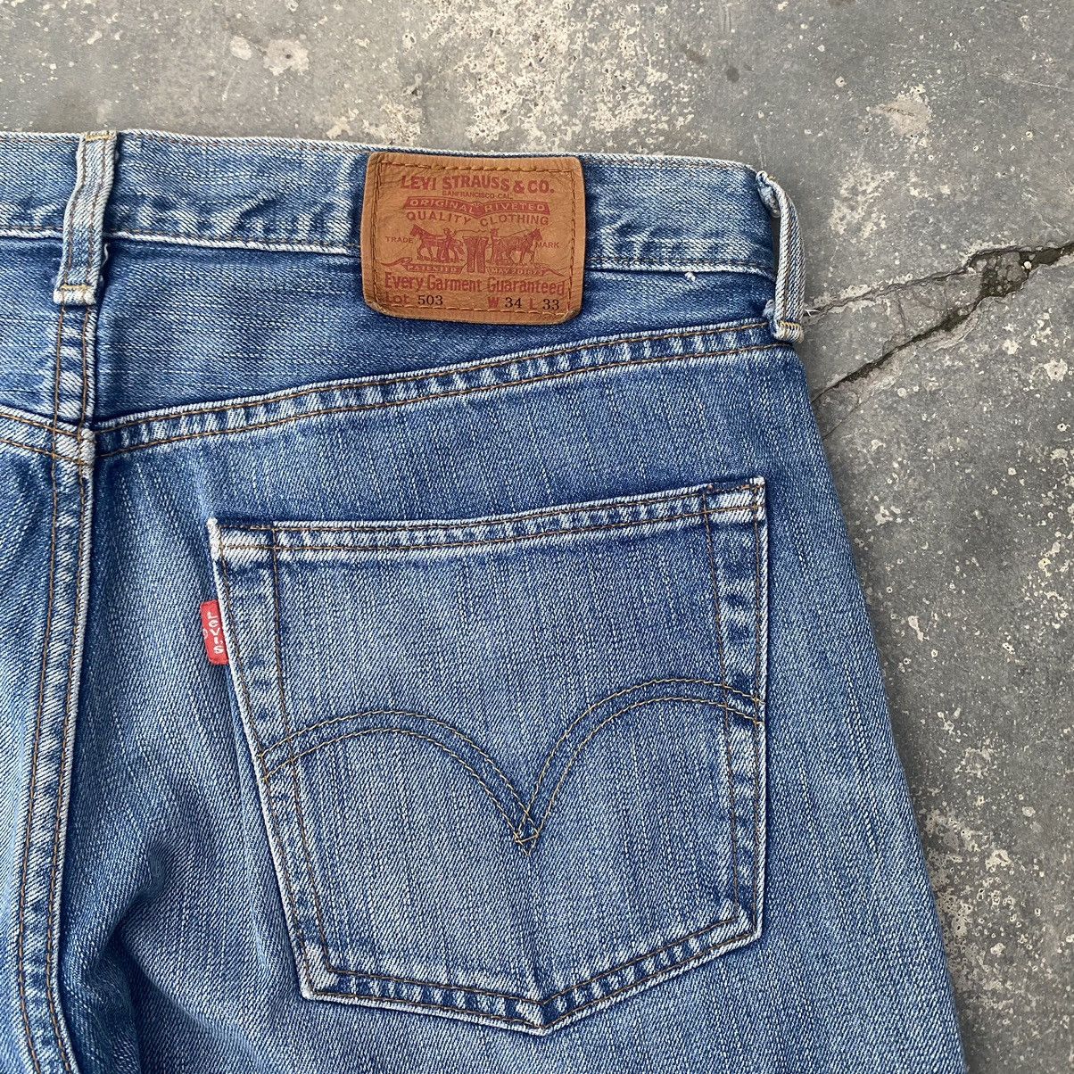 Levi's Vintage Clothing Vintage Levis Lot 503 Sand Washed jeans LV011 Size US 34 / EU 50 - 5 Thumbnail