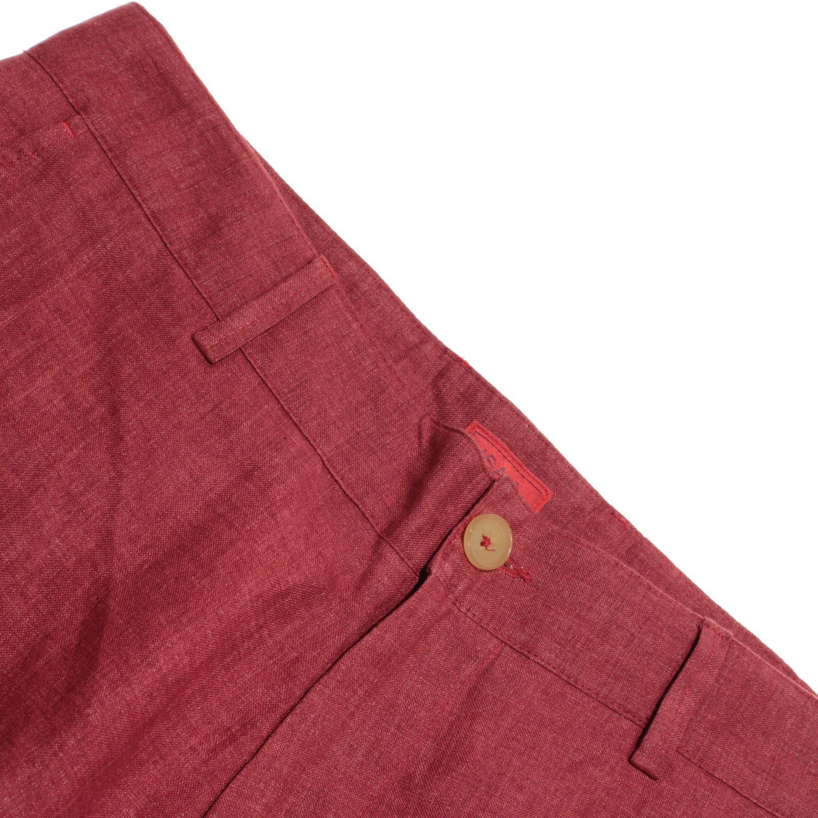 Isaia isaia New with tags Chino Size 32 US In Red Size US 32 / EU 48 - 1 Thumbnail