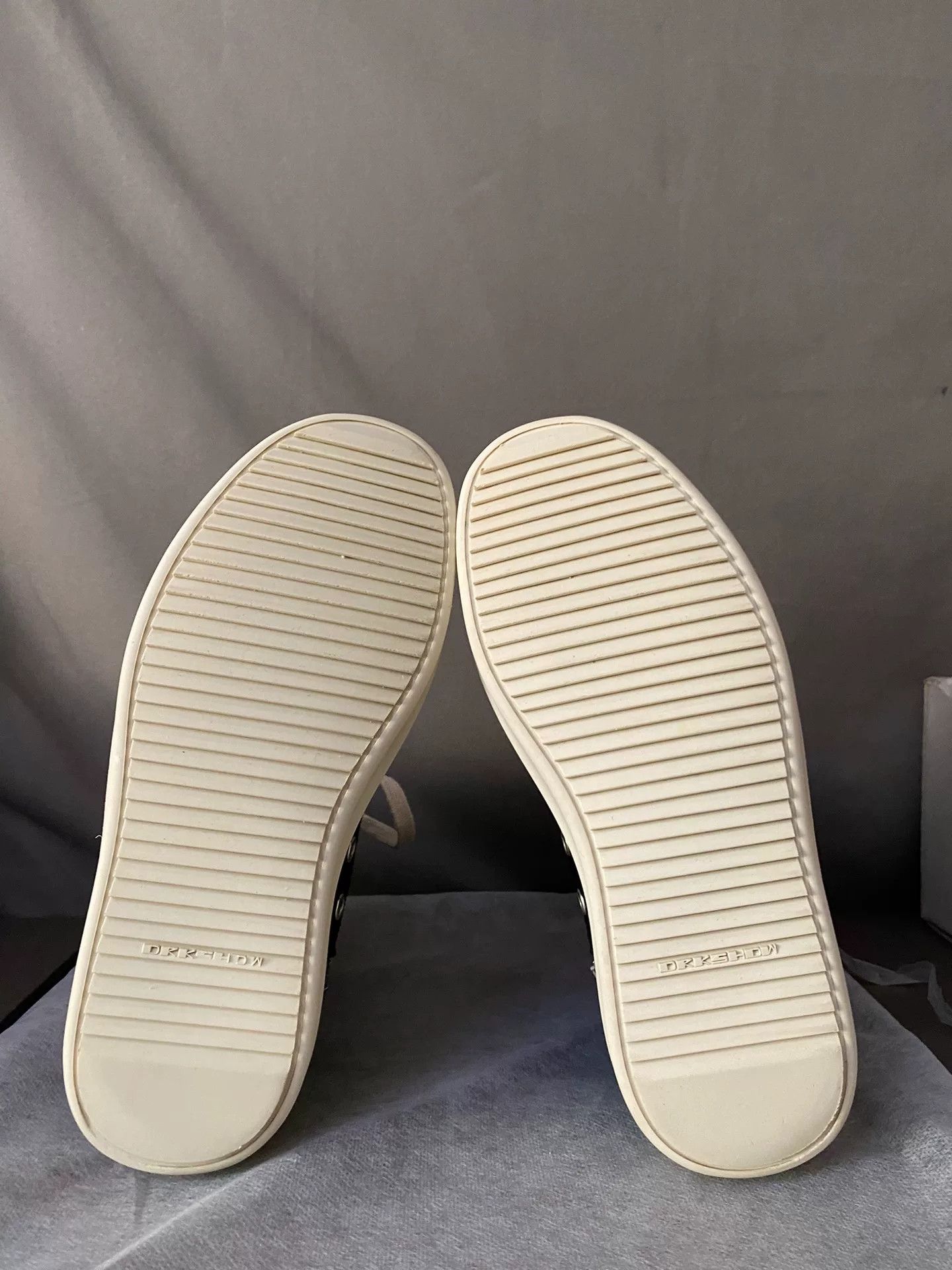 Rick Owens rick owens high-top black canvas sneakers Size US 5.5 / EU 38 - 6 Thumbnail