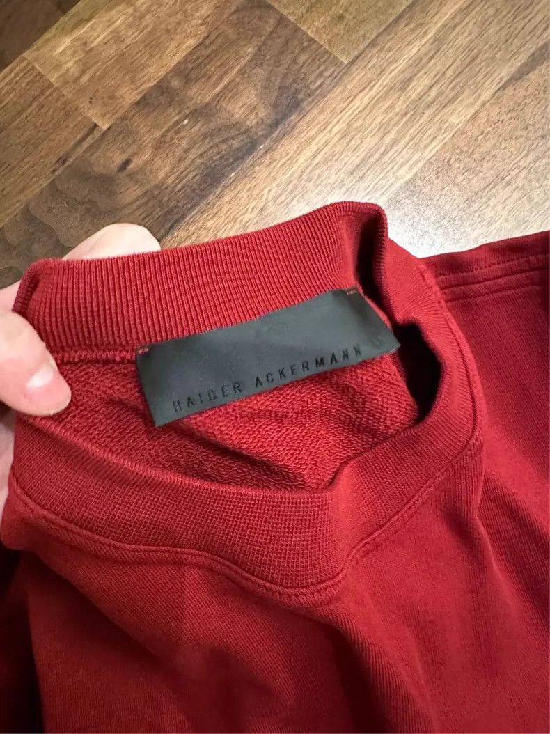 Haider Ackermann Haider Ackermann Red long sleeves Size US S / EU 44-46 / 1 - 3 Thumbnail