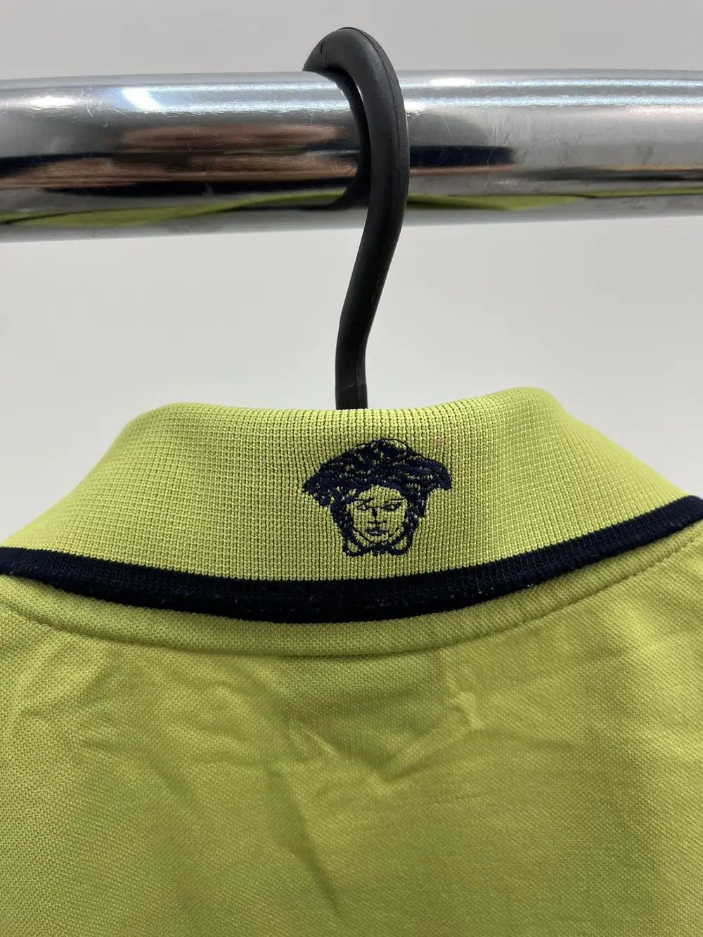 Versace Vintage Versace Jeans Couture Zip Polo Shirt Size US M / EU 48-50 / 2 - 2 Thumbnail