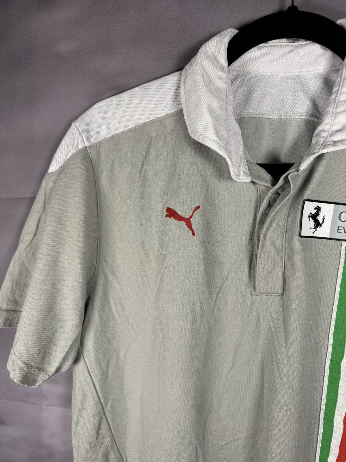 Ferrari × Puma × Vintage Vintage Puma Ferrari Corso Pilota Evoluzione Polo Shirt M sz Size US M / EU 48-50 / 2 - 4 Thumbnail