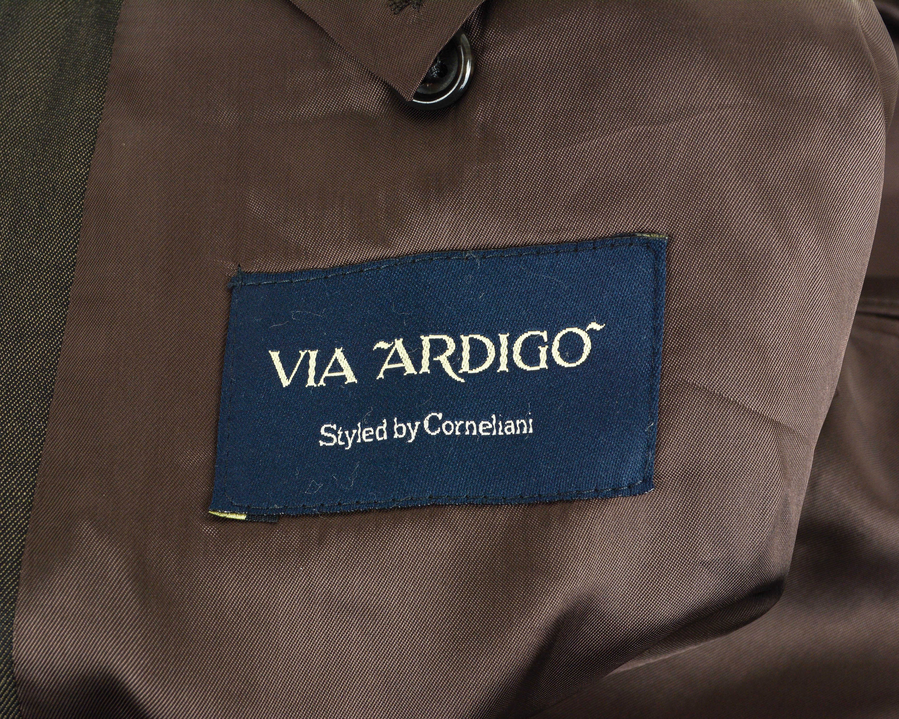 Corneliani Via Ardigo SUPER 100 Mens UK 42 US Blazer Wool L Jacket Coat Size 42R - 6 Thumbnail