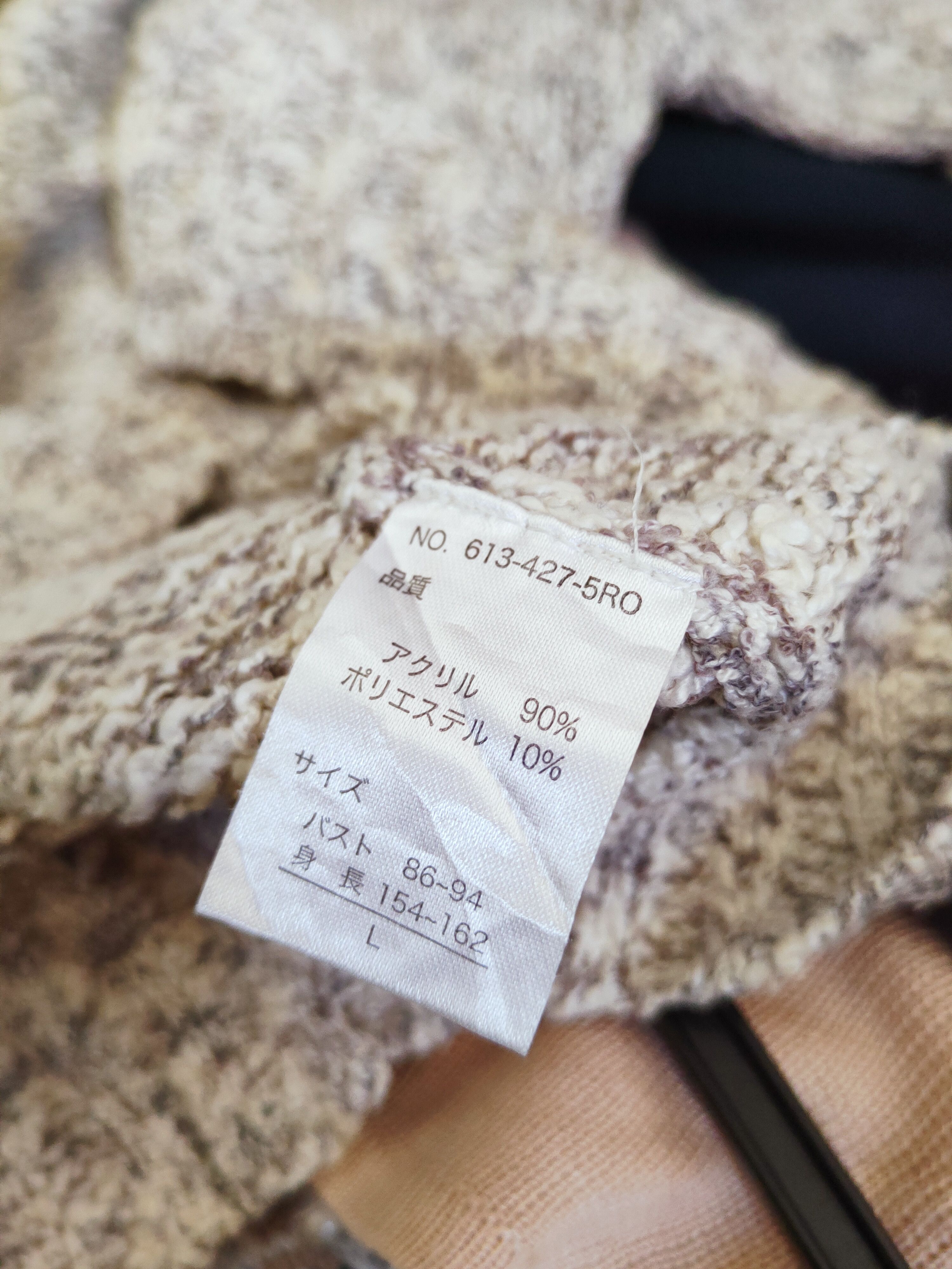 Japanese Brand × Vintage Lai Janne Gray Knitwear Sweatshirts #W753 Size M / US 6-8 / IT 42-44 - 12 Thumbnail