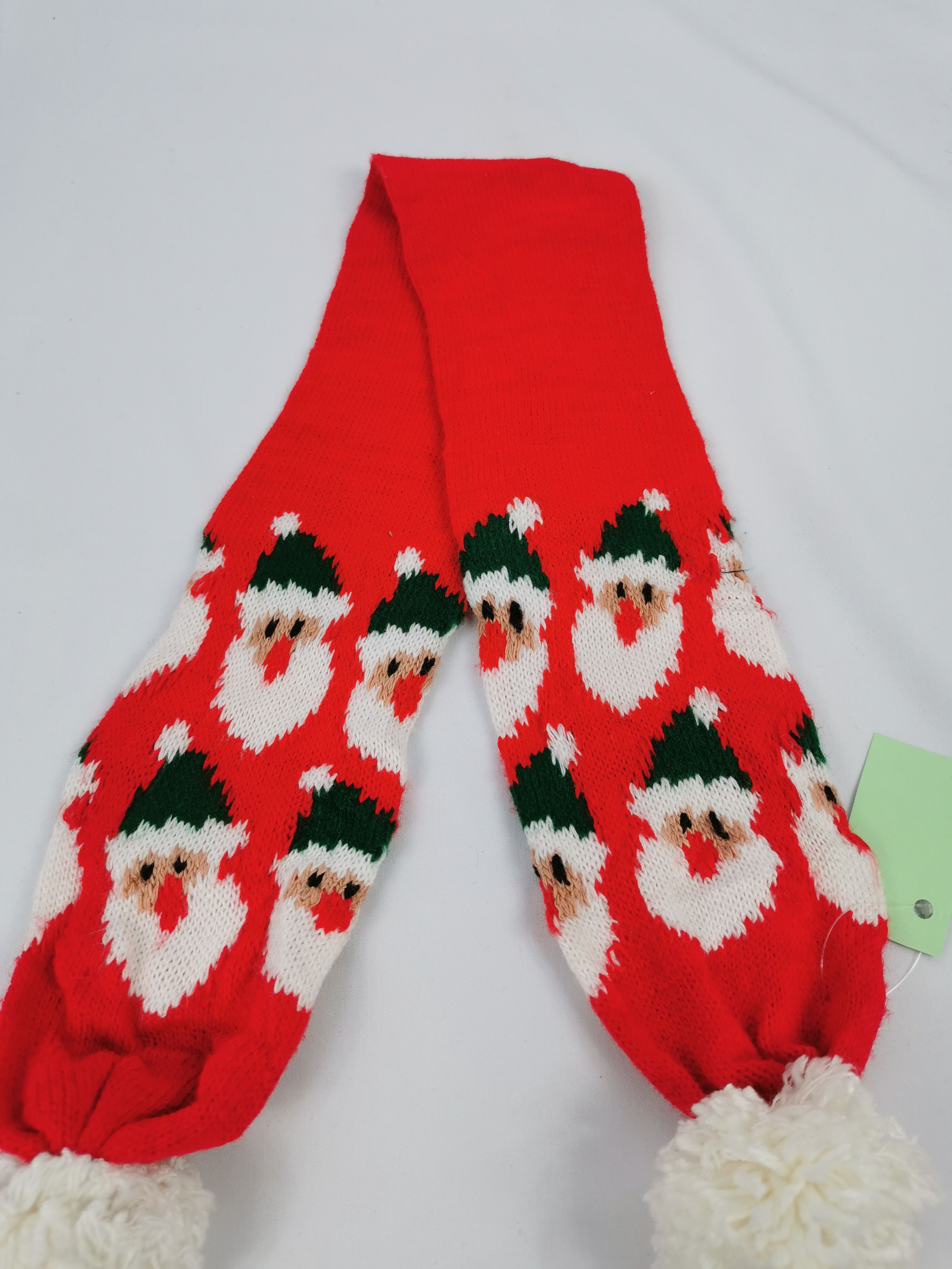 Vintage Santa Claus scarf muffler Size ONE SIZE - 2 Thumbnail