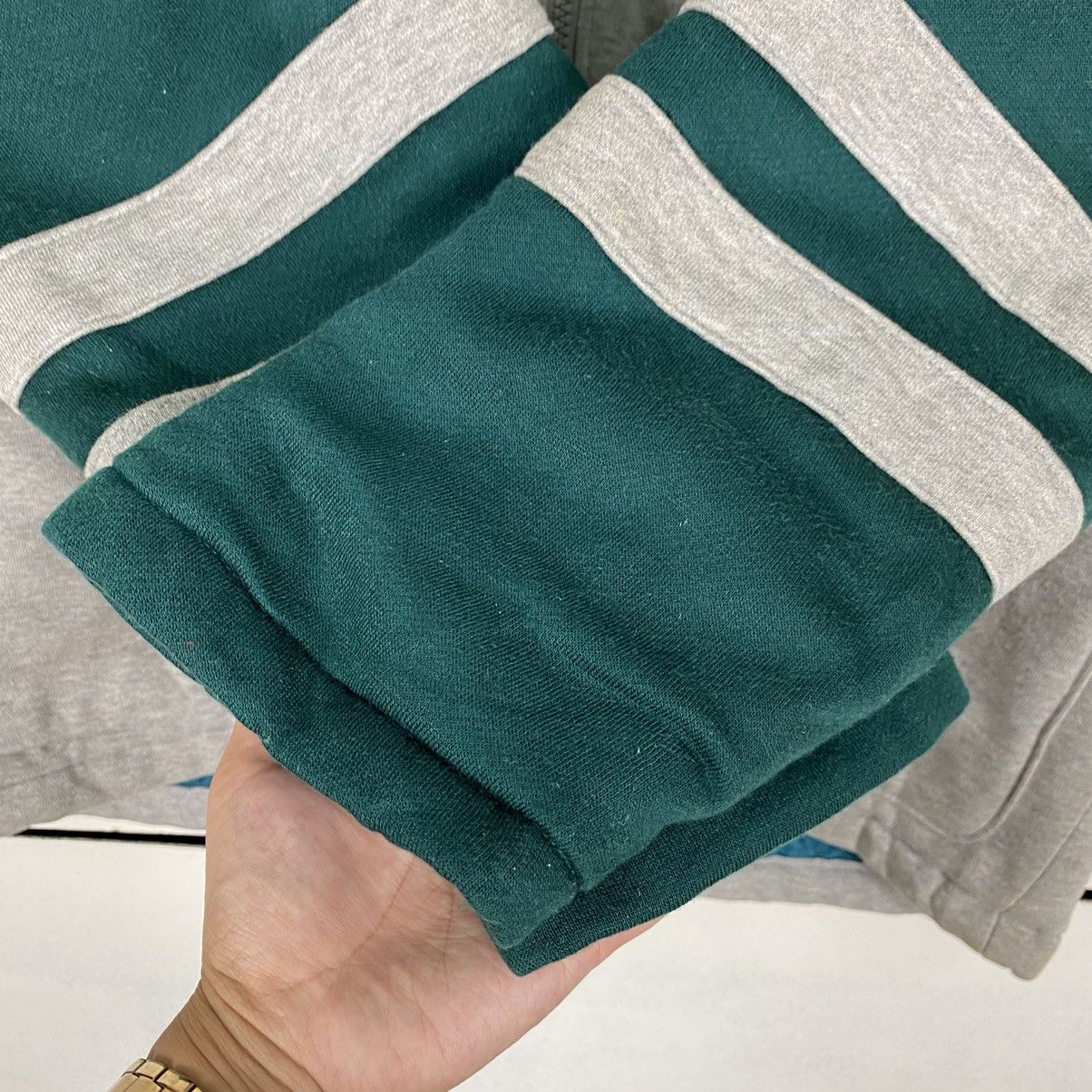 Champion × Japanese Brand Champion big logo zipper hoodie Size US L / EU 52-54 / 3 - 12 Thumbnail