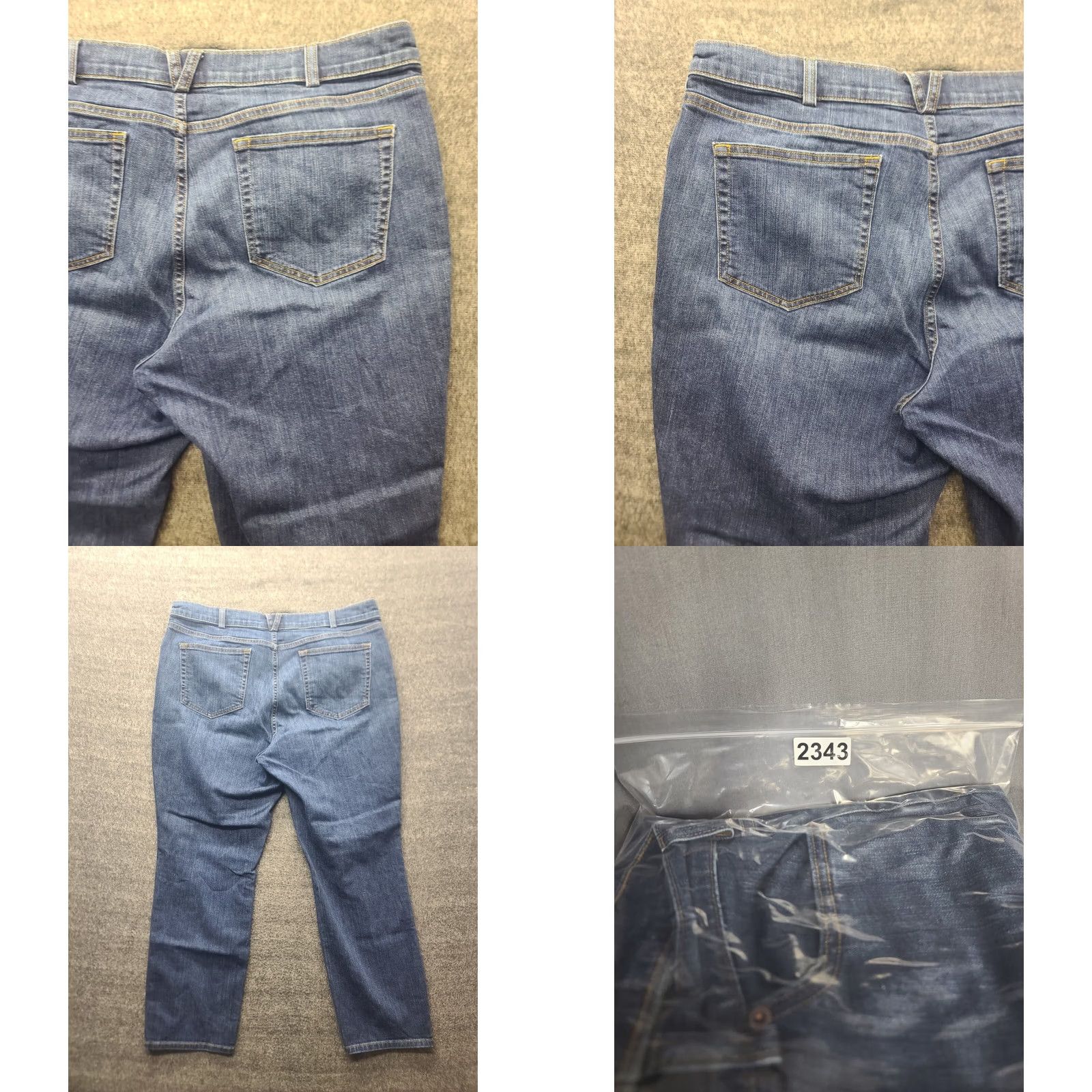 Vintage Duluth DuluthFlex Everyday Jeans Women’s 16Wx29 Regular Fit Stretch Denim Jeans Size 24" / US 00 / IT 34 - 9 Thumbnail